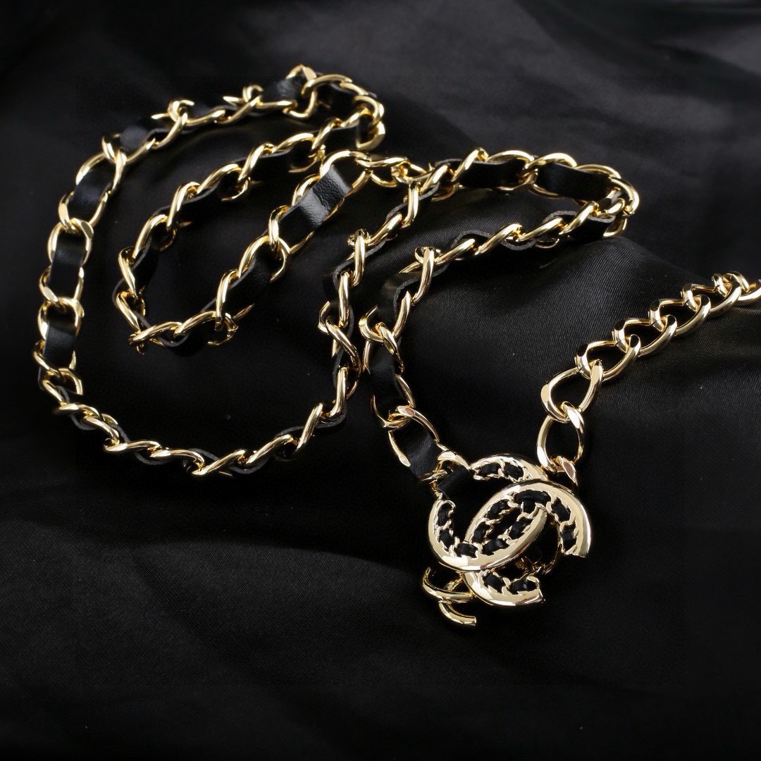 小香 Chanel 新品腰链 代购级别 一比一品质 香奈鹅 系列 经典cc logo 风格高级百搭 高级