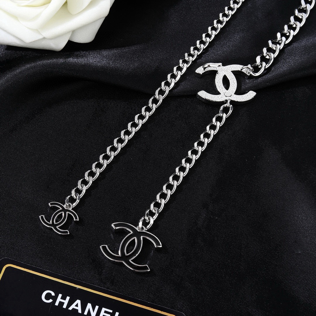 （银色）Chanel 小香腰链 采用原版一致黄铜材质 电镀18K金 超级重工的一款腰链 力求完美 做到1