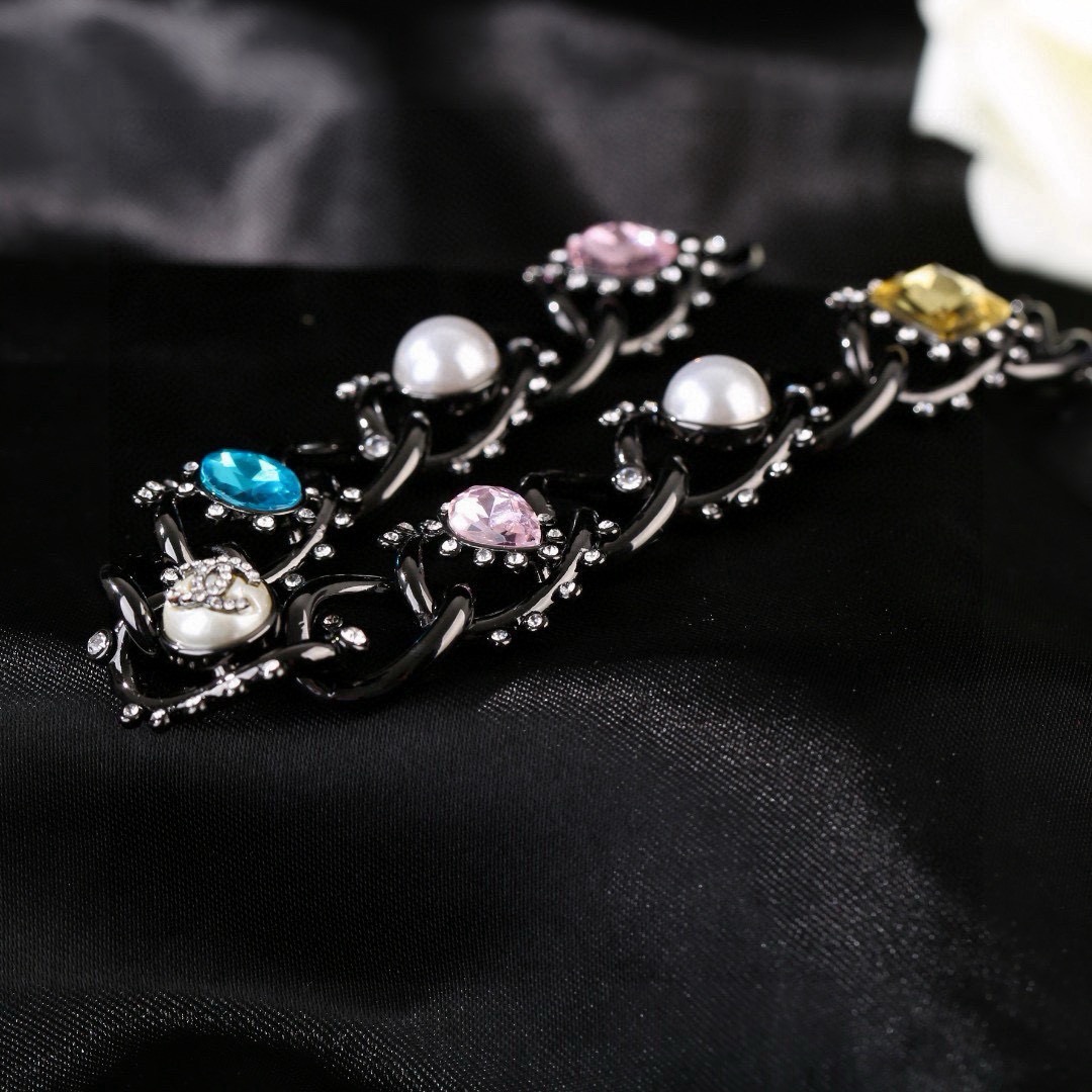 小香 Chanel 新款项链 颈链 专柜同步上新 双C精工打造原版一致黄铜材质