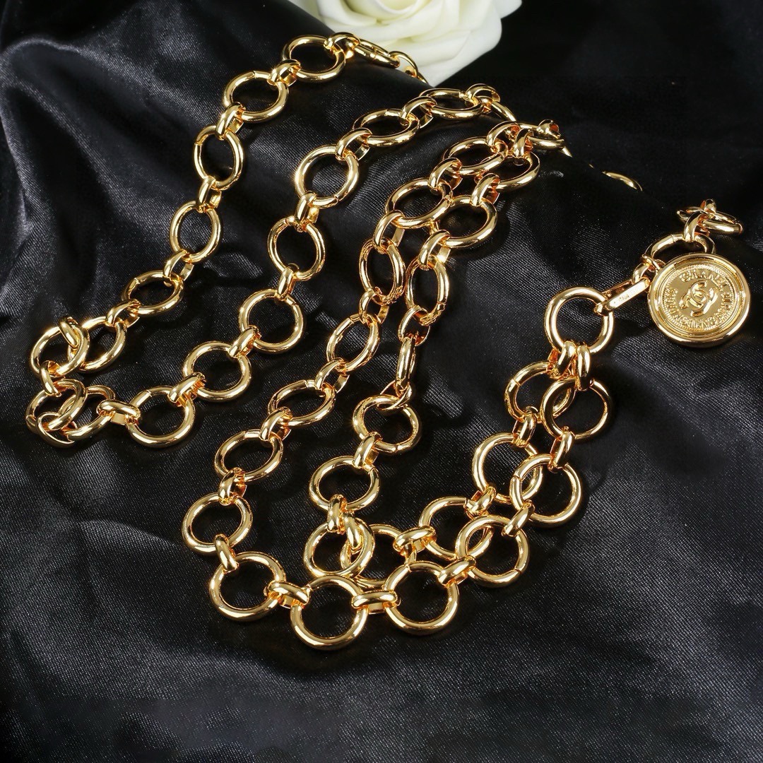小香 Chanel 新品中古系列腰链 代购级别 一比一品质 香奈鹅 系列 经典cc logo 风格高级百