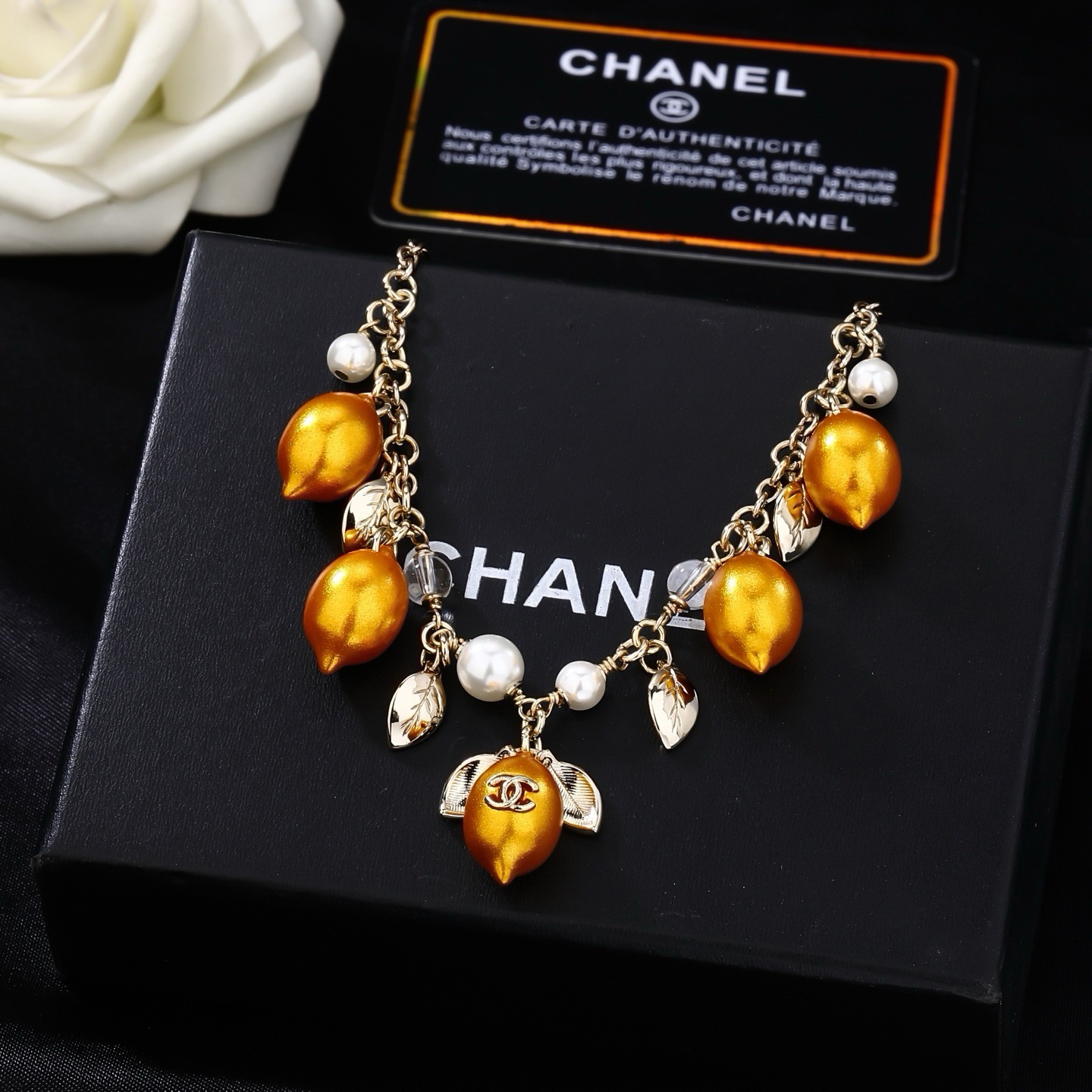 小香 Chanel 新款项链 专柜同步上新 双C 精工打造原版一致黄铜材质