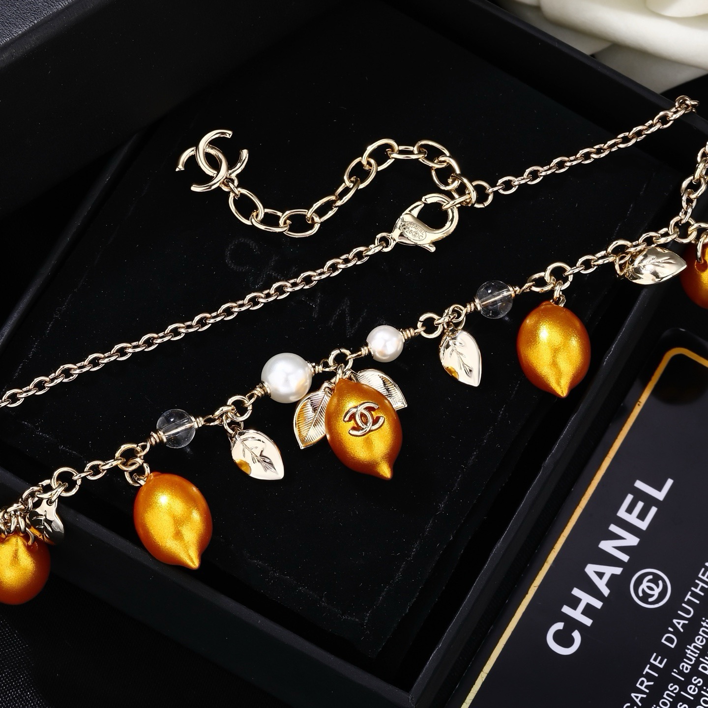 小香 Chanel 新款项链 专柜同步上新 双C 精工打造原版一致黄铜材质