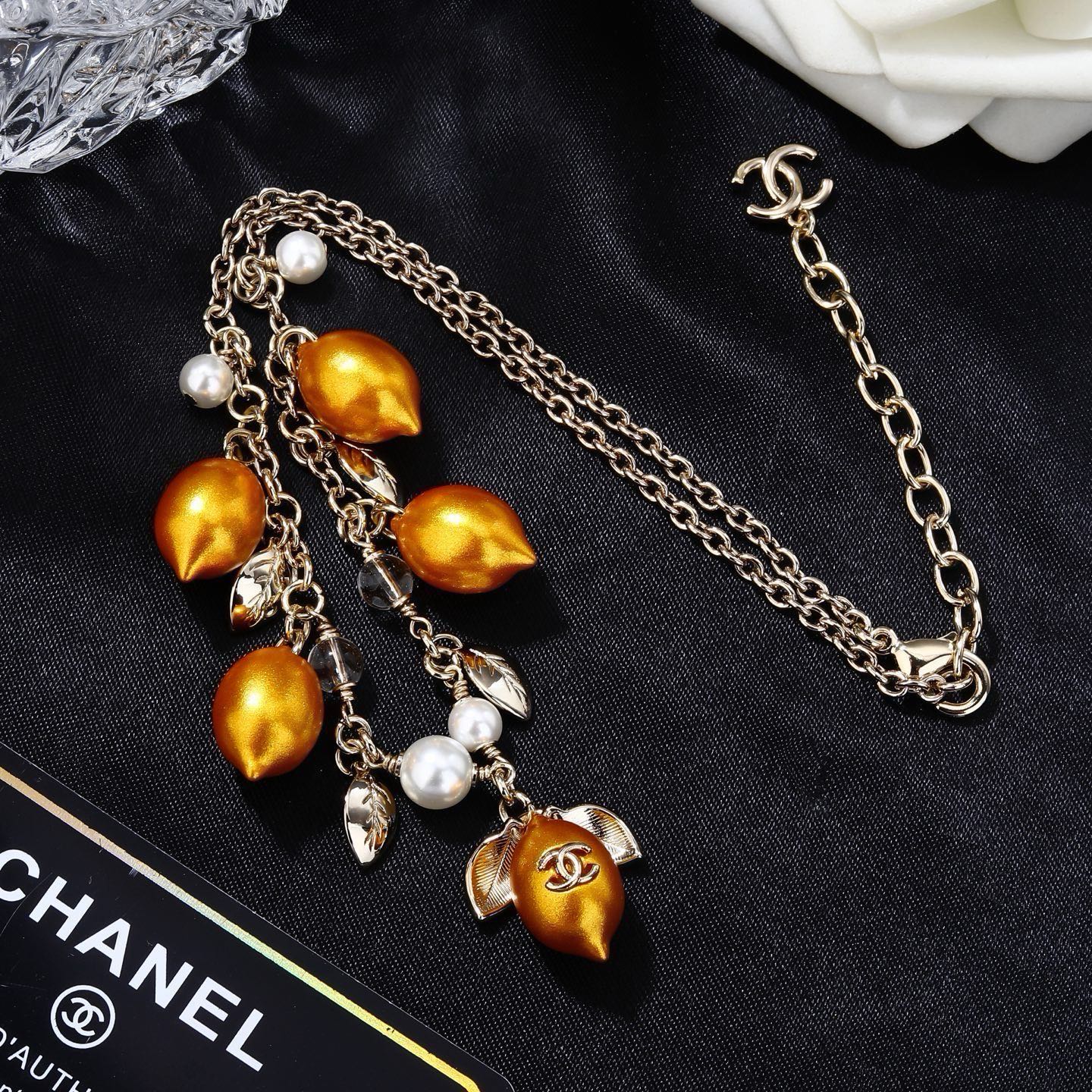 小香 Chanel 新款项链 专柜同步上新 双C 精工打造原版一致黄铜材质