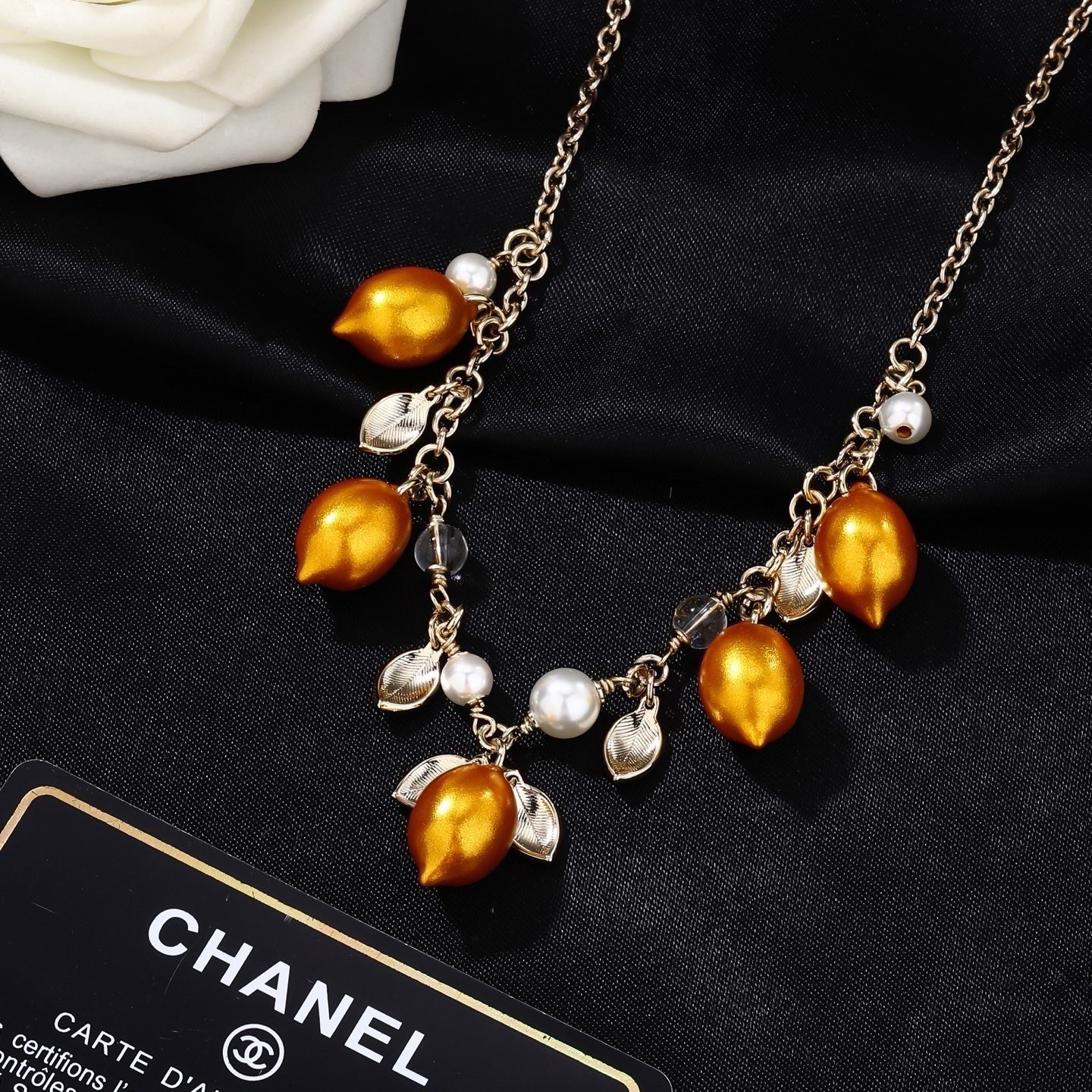 小香 Chanel 新款项链 专柜同步上新 双C 精工打造原版一致黄铜材质