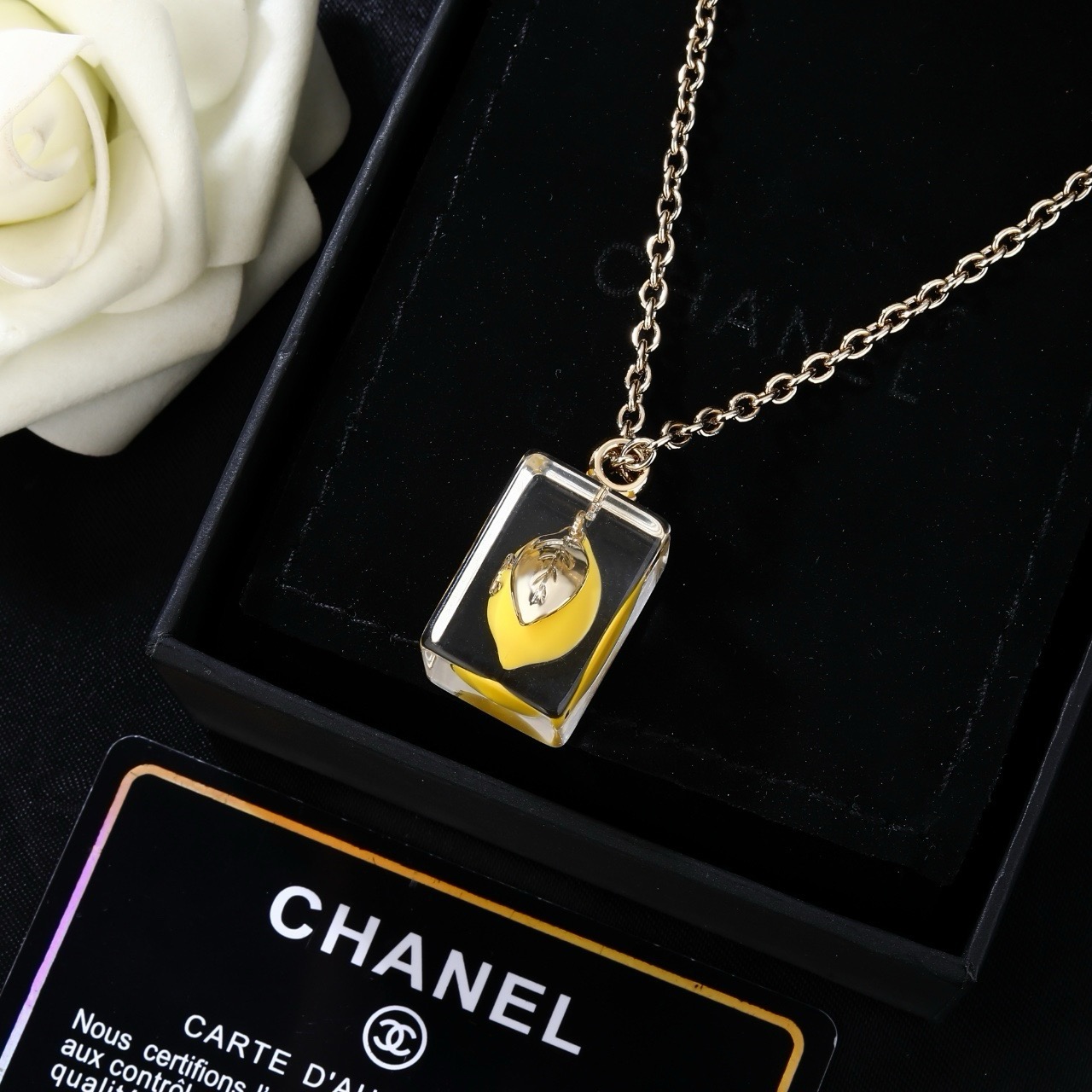 香奈儿 Chanel 新款 项链 专柜同步上新 双C精工打造原版一致黄铜材质