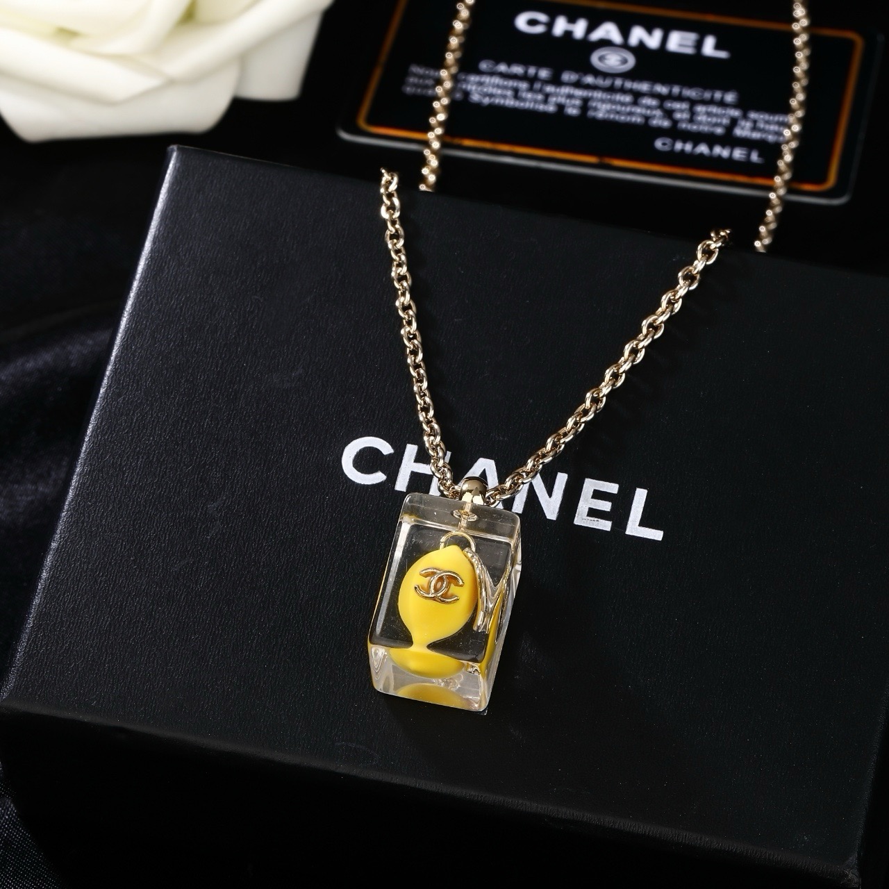 香奈儿 Chanel 新款 项链 专柜同步上新 双C精工打造原版一致黄铜材质