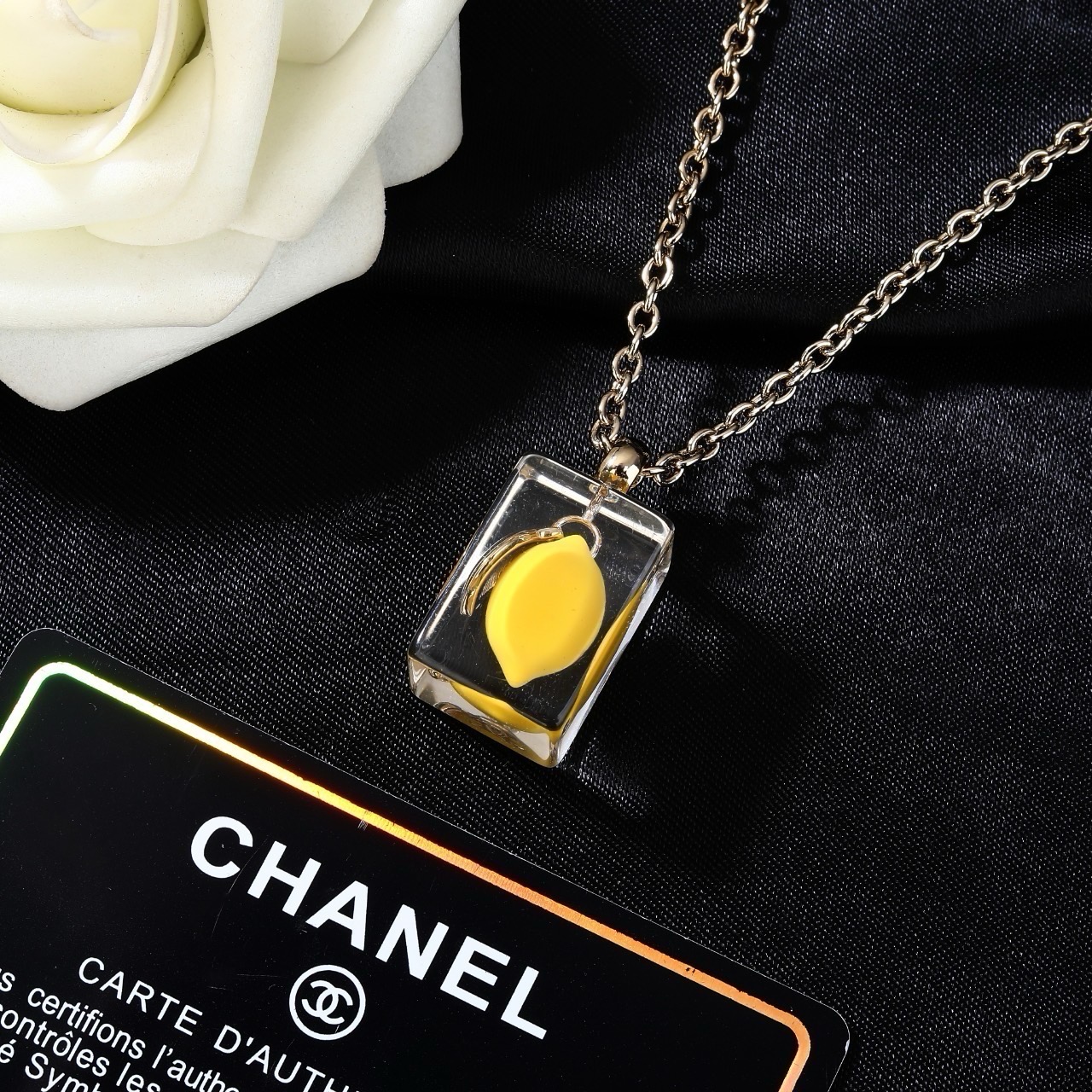 香奈儿 Chanel 新款 项链 专柜同步上新 双C精工打造原版一致黄铜材质