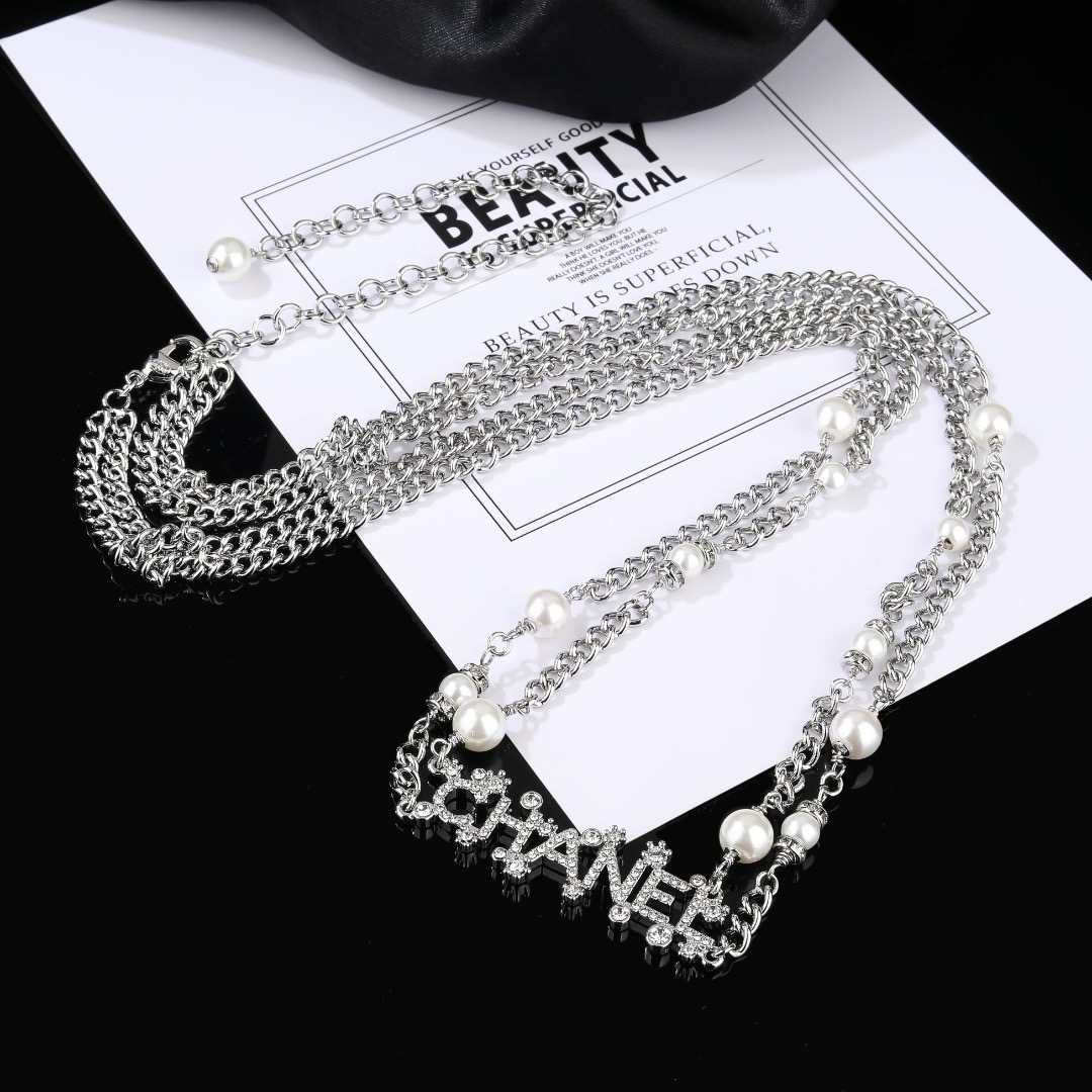 小香 Chanel 新品腰链 代购级别 一比一品质 香奈鹅 系列 经典cc logo 风格高级百搭 高级