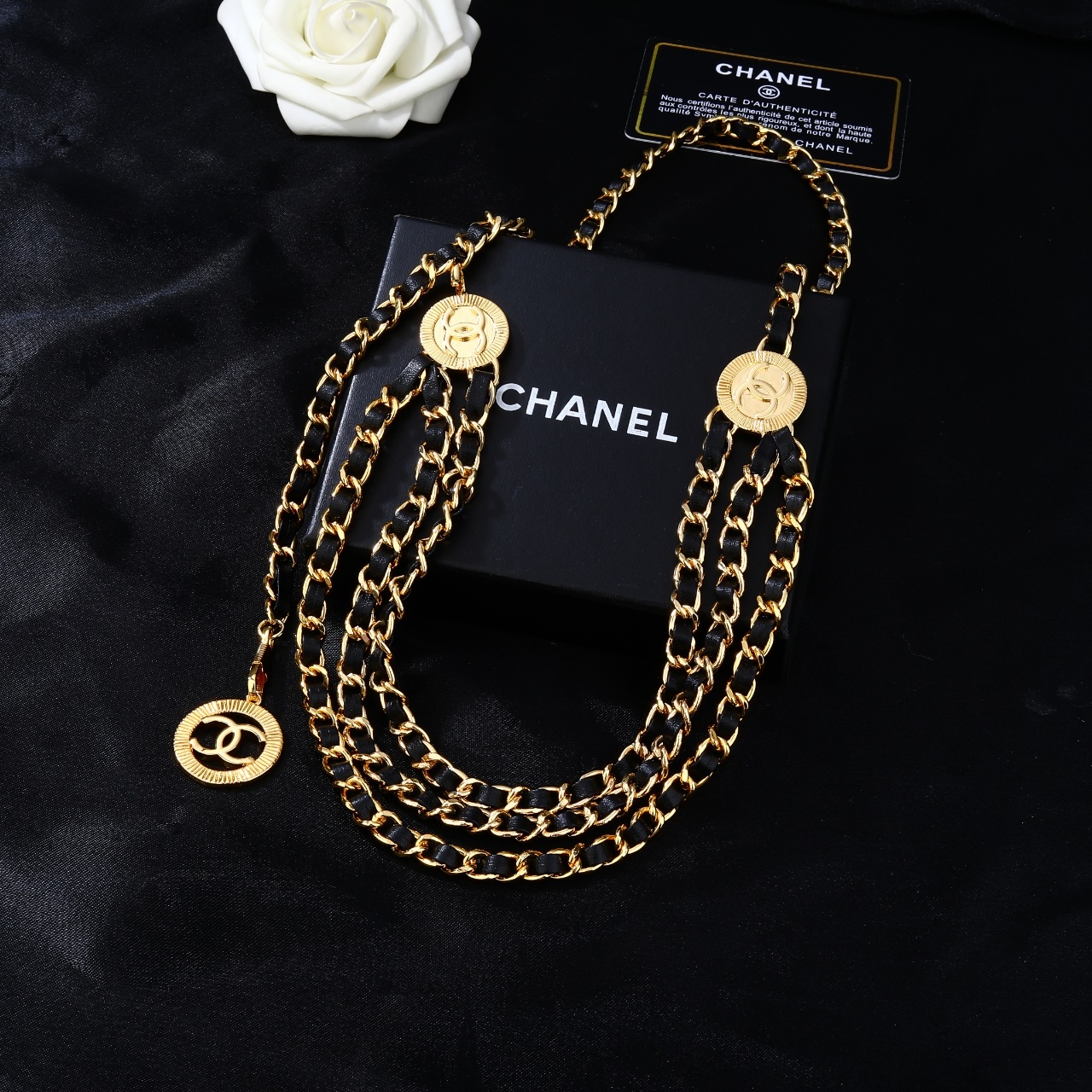小香 Chanel 新品腰链 代购级别 一比一品质 香奈鹅 系列 风格高级百搭 高级感爆棚 现货