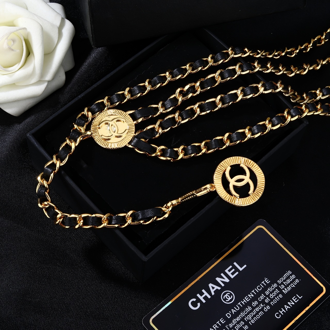 小香 Chanel 新品腰链 代购级别 一比一品质 香奈鹅 系列 风格高级百搭 高级感爆棚 现货