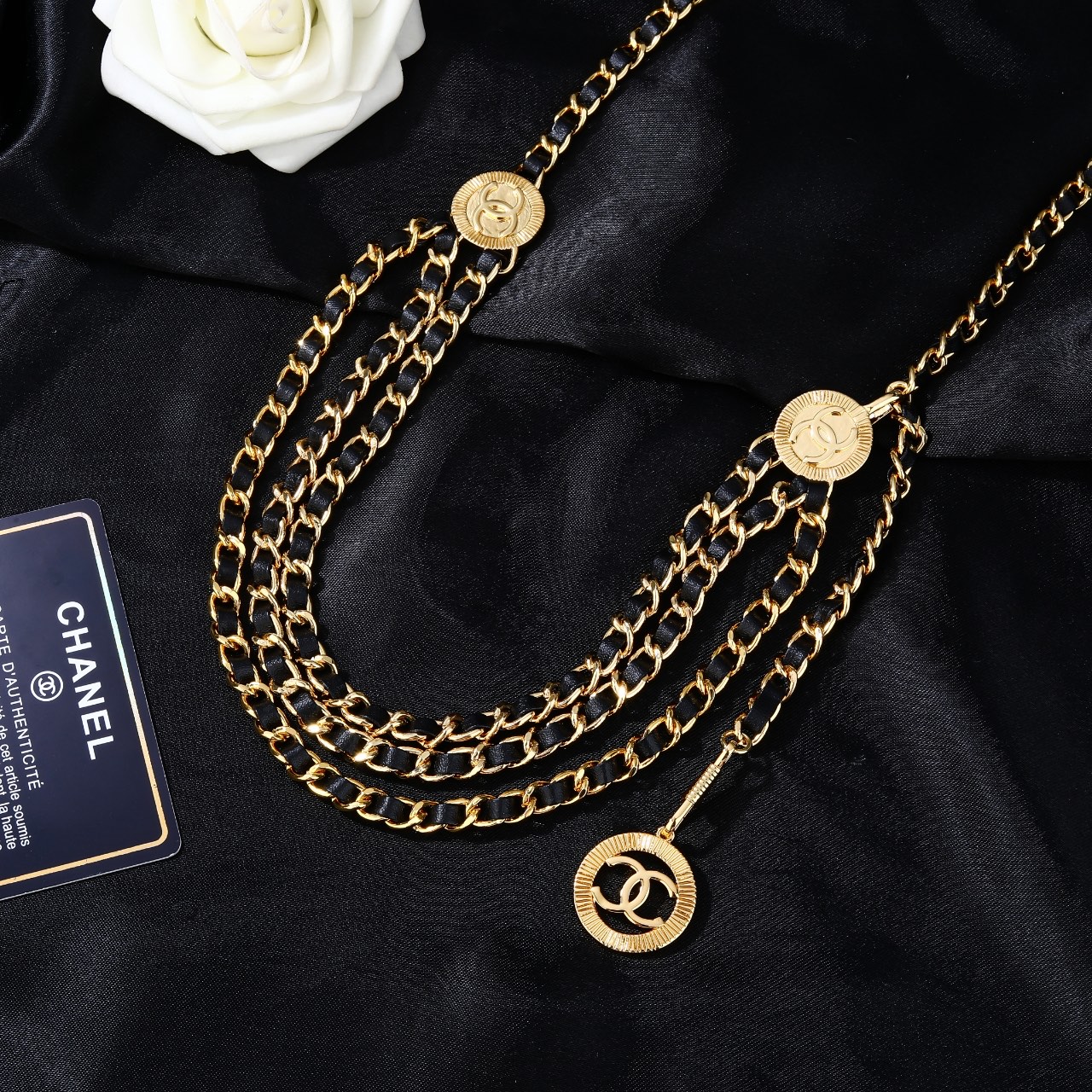 小香 Chanel 新品腰链 代购级别 一比一品质 香奈鹅 系列 风格高级百搭 高级感爆棚 现货