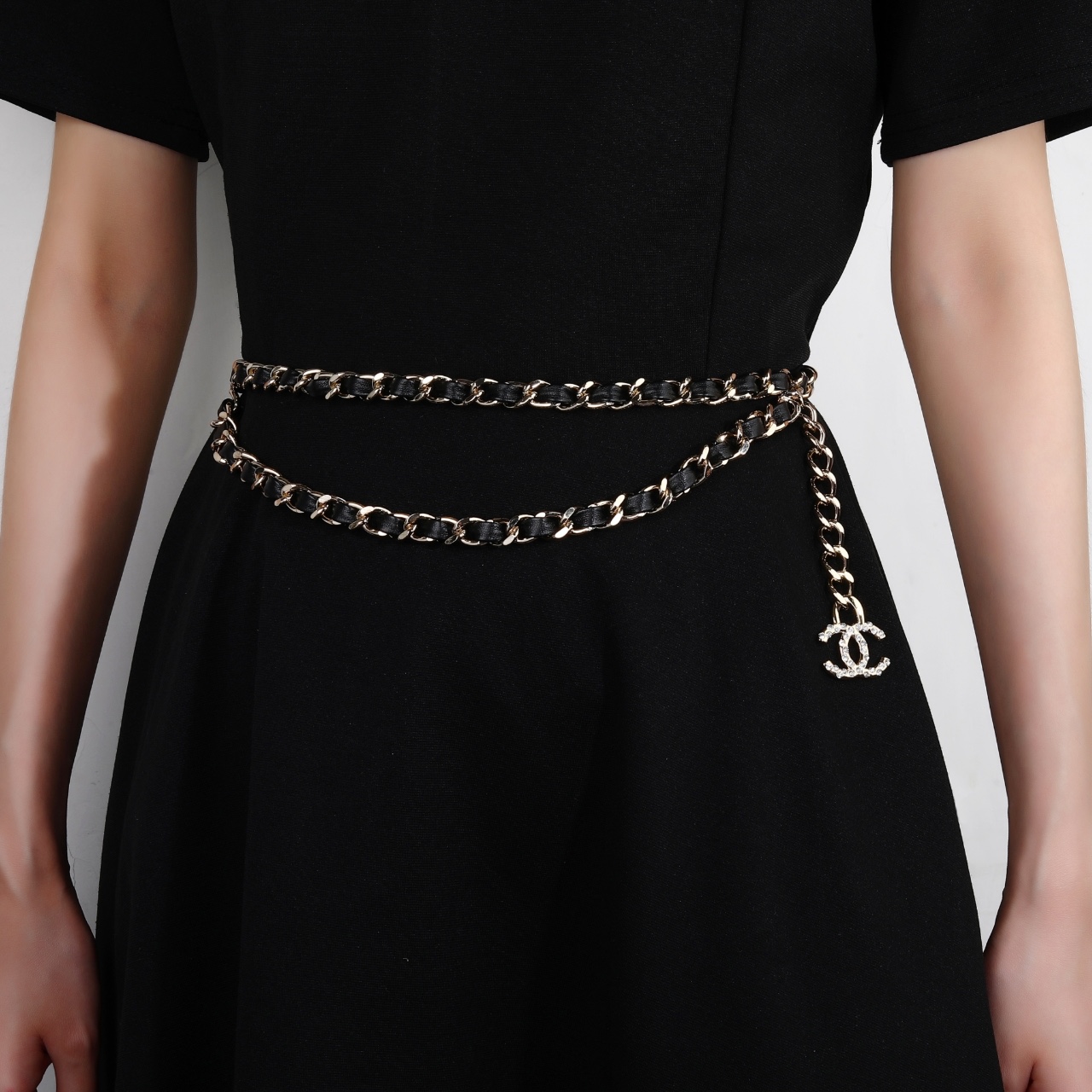 小香 Chanel 新品腰链 代购级别 一比一品质 香奈鹅 经典cc logo 风格高级百搭 高级感爆棚