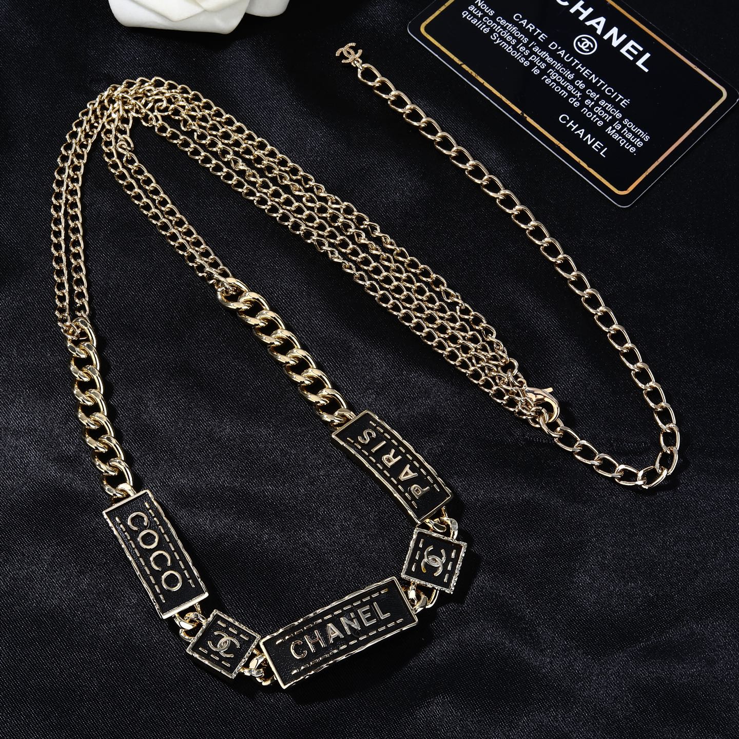 小香 Chanel 新品腰链 代购级别 一比一品质 香奈鹅 系列 风格高级百搭 高级感爆棚 现货 立即抢购👉