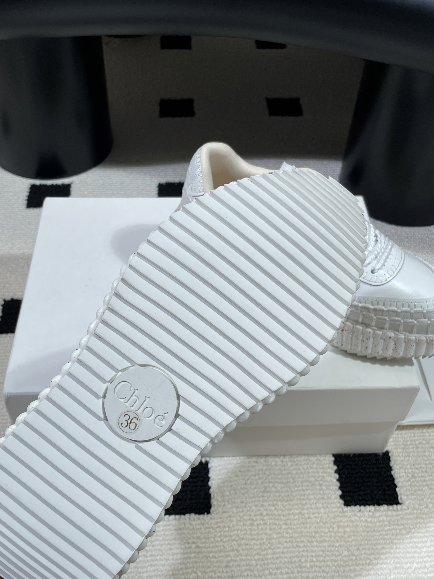 Chloe Nama Sneakers - Women's Designer White Leather Sneakers 10 i1757463951568 1254 0 8