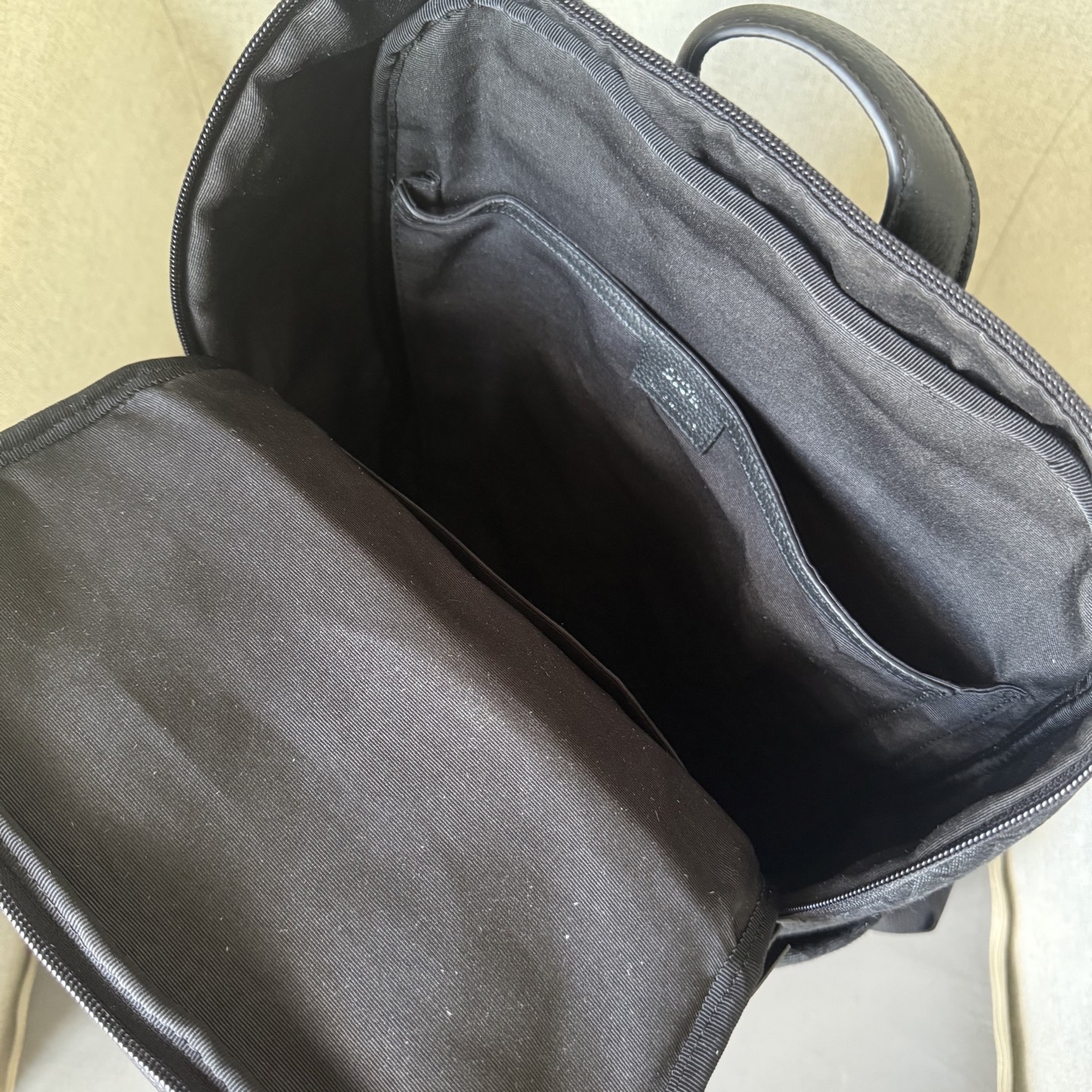 Dior Rider Soft Backpack: Black Oblique Fabric, Leather Details, and Dior Signature 10 i1751006013909 1743 0 8