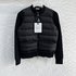 High Quality Customize Moncler Grenoble Clothing Coats & Jackets Black White Splicing Knitting Wool