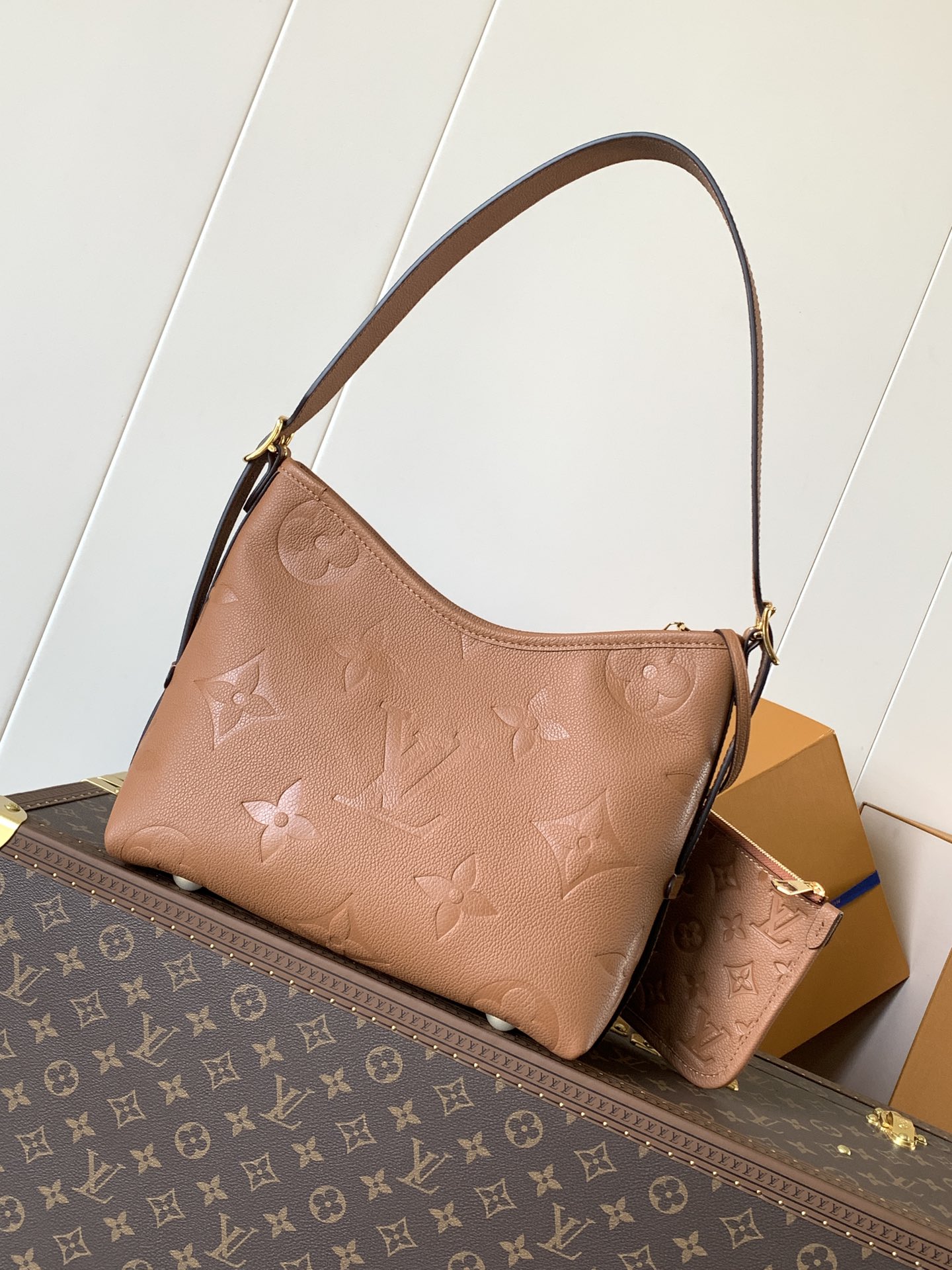 Louis Vuitton CarryAll Small Monogram Empreinte Leather Shoulder Bag 4 i1734413359 6867 3