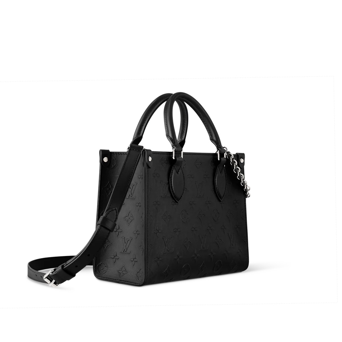 Louis Vuitton OnTheGo PM: Embossed Leather Tote, Compact & Stylish 4 i1742991956 4390 1