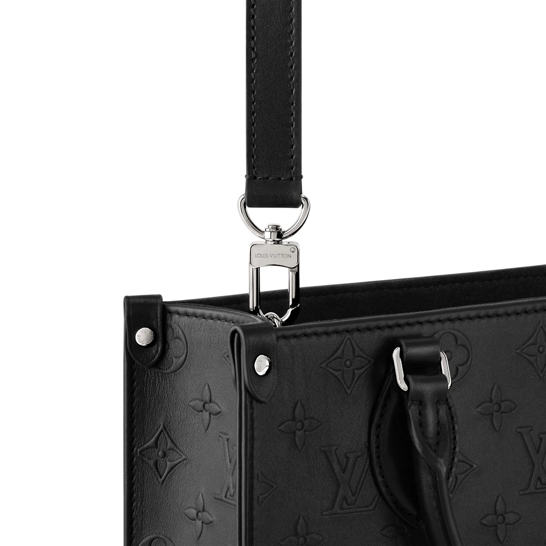 Louis Vuitton OnTheGo PM: Embossed Leather Tote, Compact & Stylish 3 i1742991956 6483 2