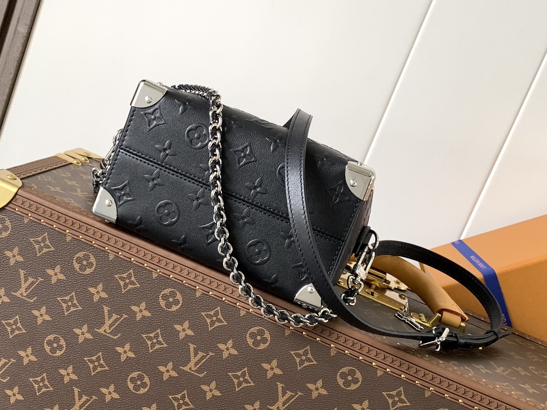 顶级原单,变码芯片 M14575
Monogram Bold Speedy 20 Trunk 手袋身披