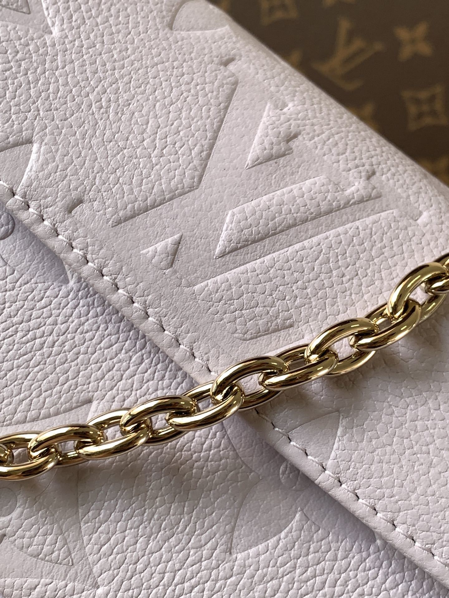 顶级原单,变码芯片 M25714本款 Wallet On Chain Ivy 手袋取材经典 Monogr