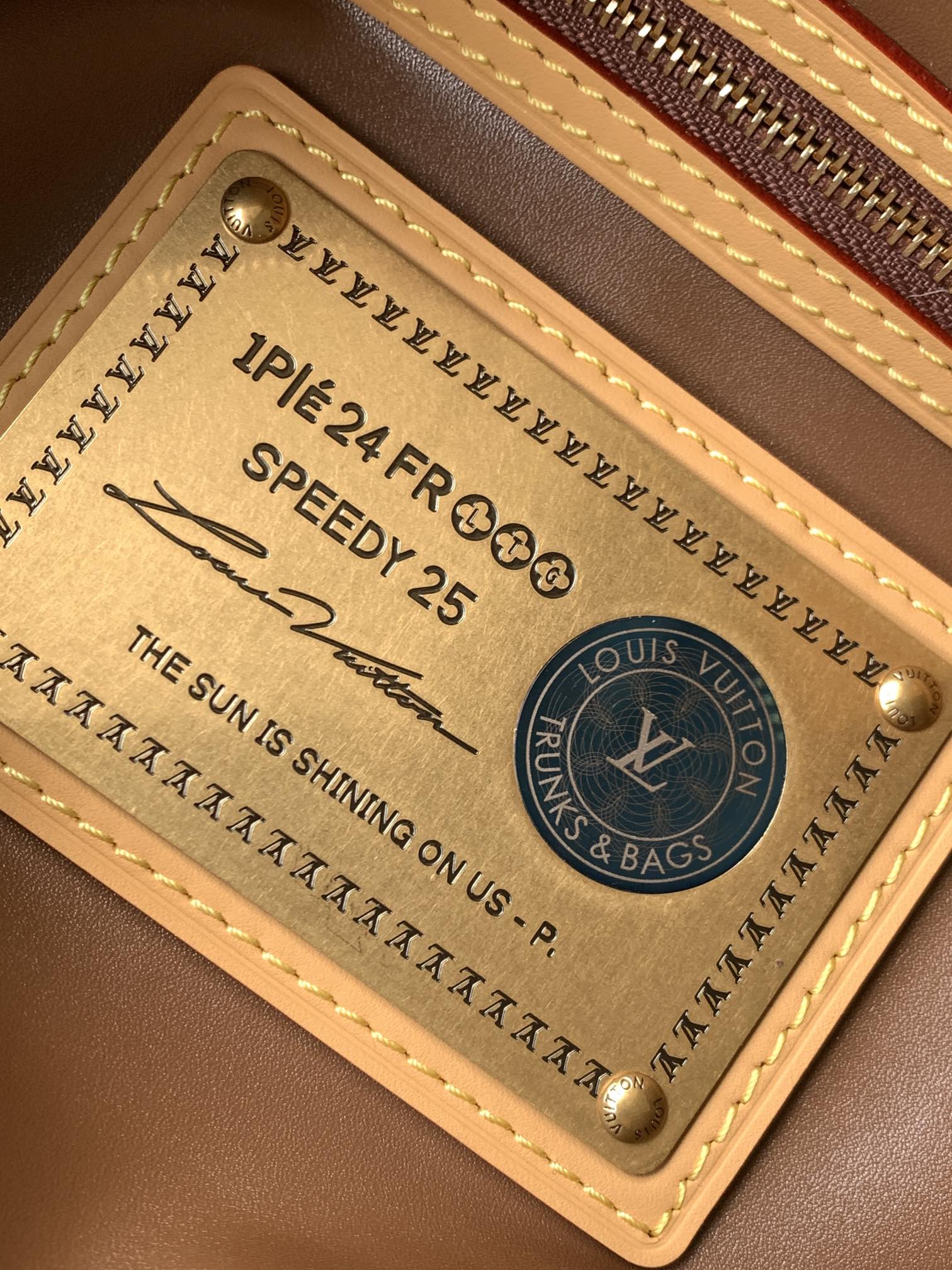 顶级原单，变码芯片 全钢五金M24443 本款 Speedy P九Bandoulière 25 Mono