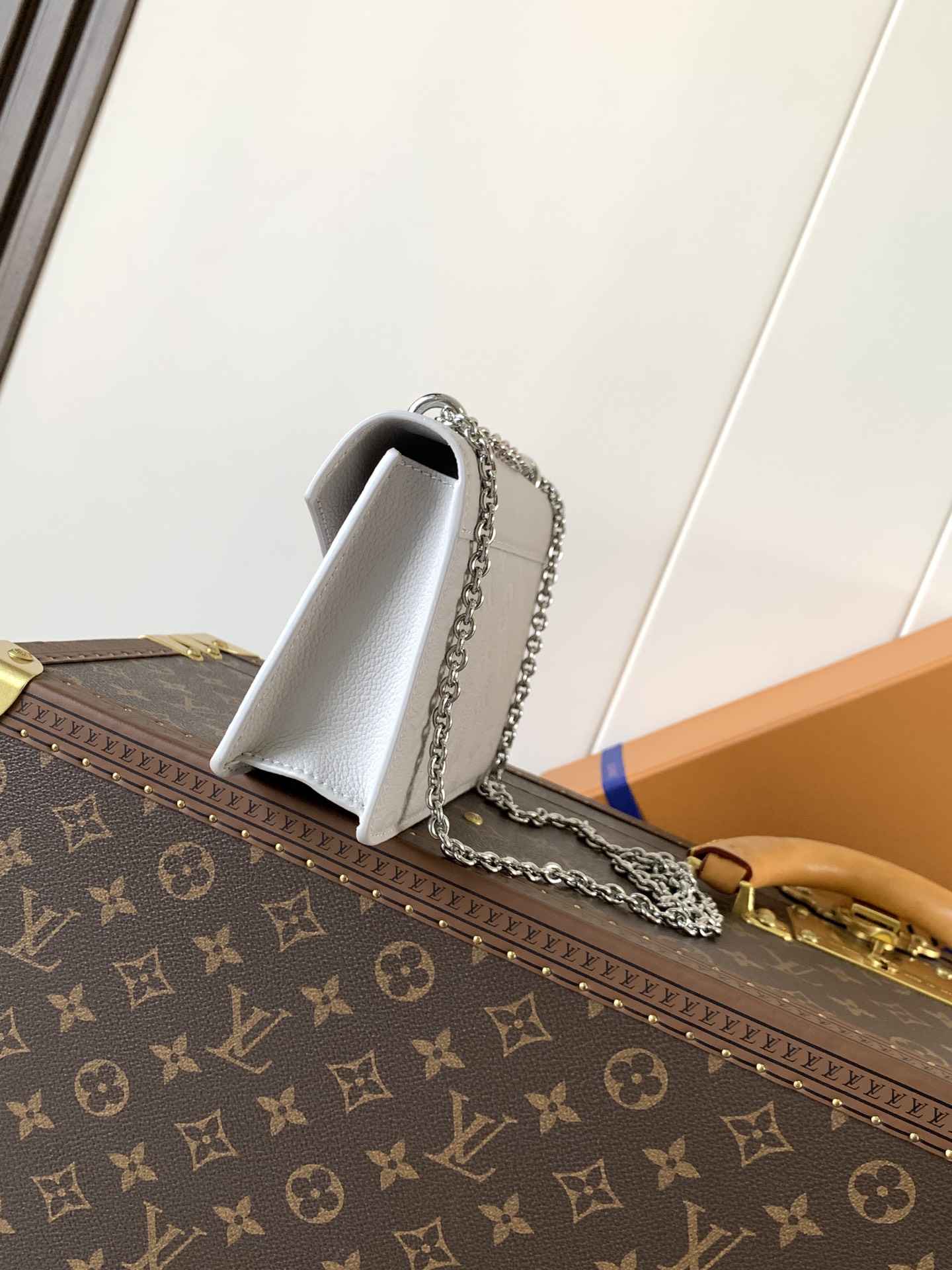 顶级原单，变码芯片M13569黑色M13570 灰 M25814 酒红 (链条/压花)【Portefeu