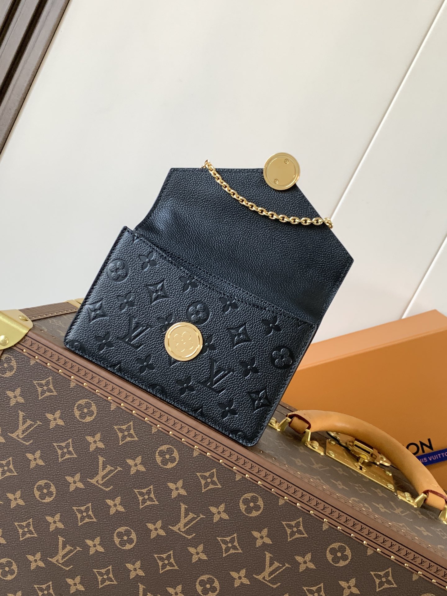 顶级原单，变码芯片M13569黑色M13570 灰 M25814 酒红 (链条/压花)【Portefeu