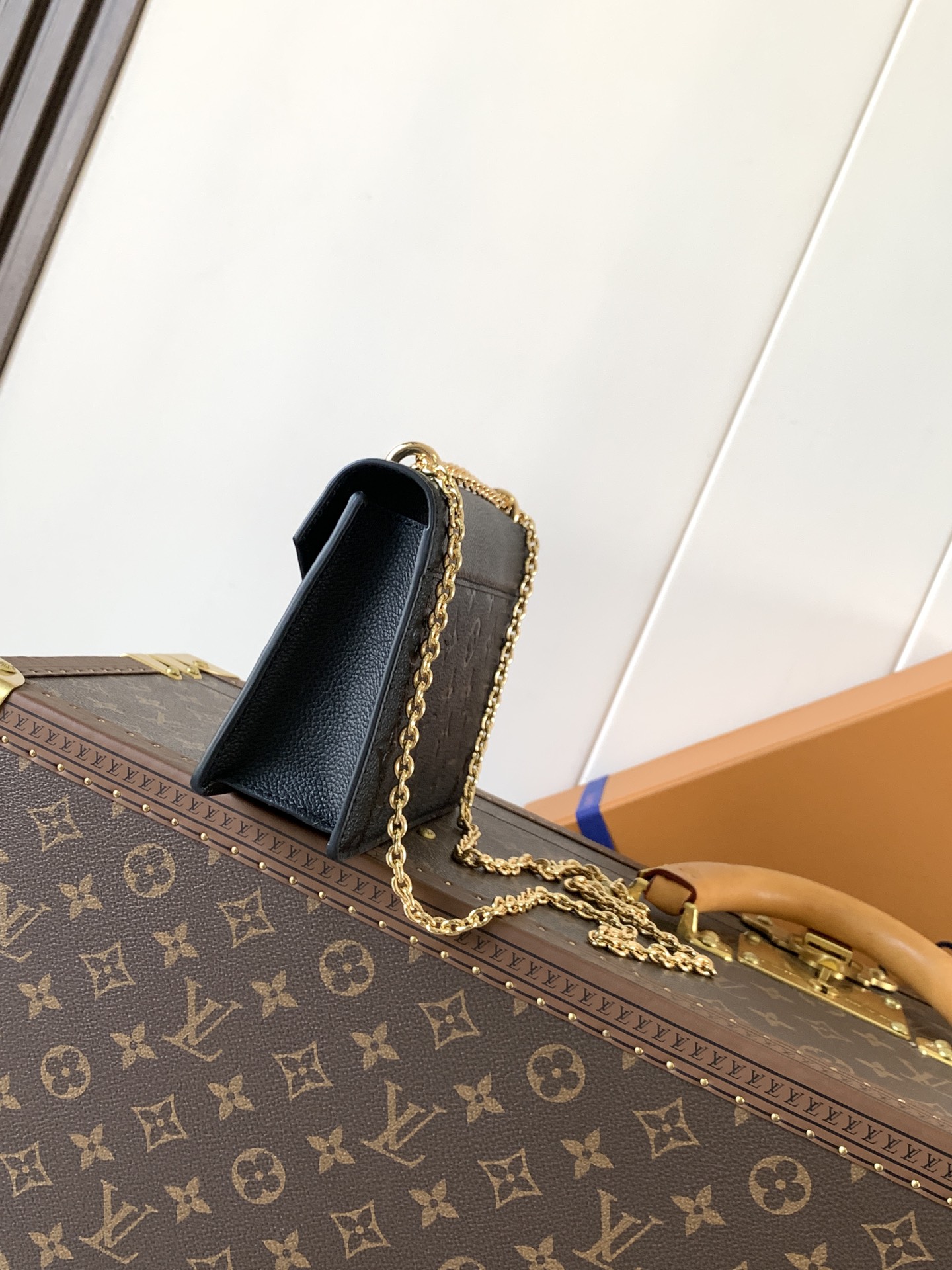 顶级原单，变码芯片M13569黑色M13570 灰 M25814 酒红 (链条/压花)【Portefeu