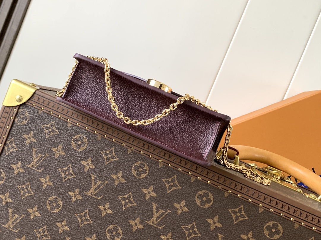 顶级原单，变码芯片M13569黑色M13570 灰 M25814 酒红 (链条/压花)【Portefeu