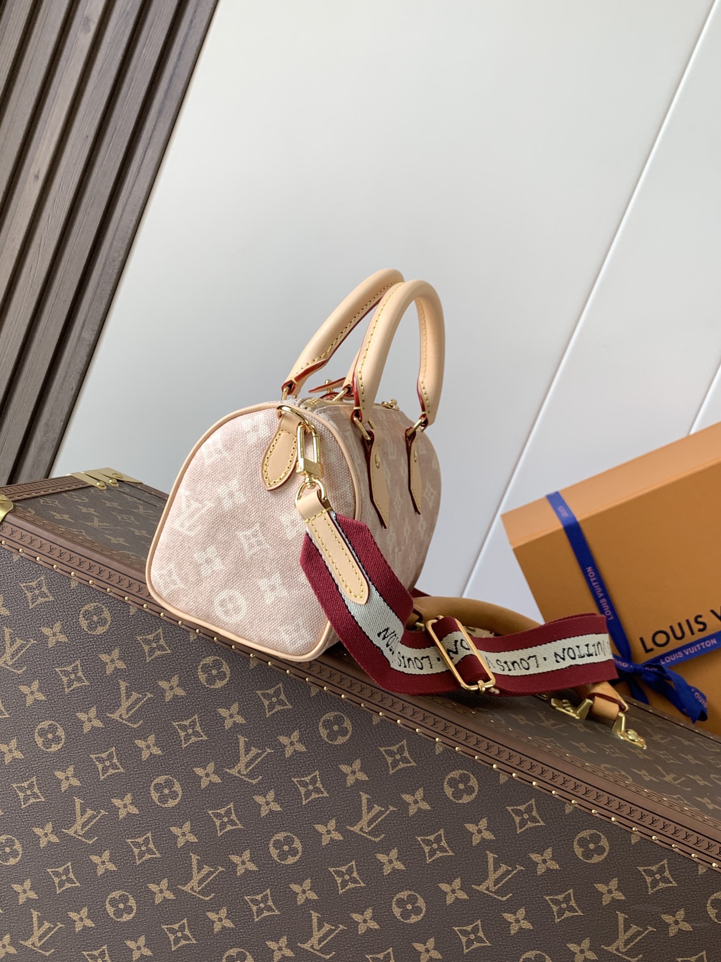 顶级原单，变码芯片M15151本款 Speedy 20 Bandoulière 手袋取材 Meowgra