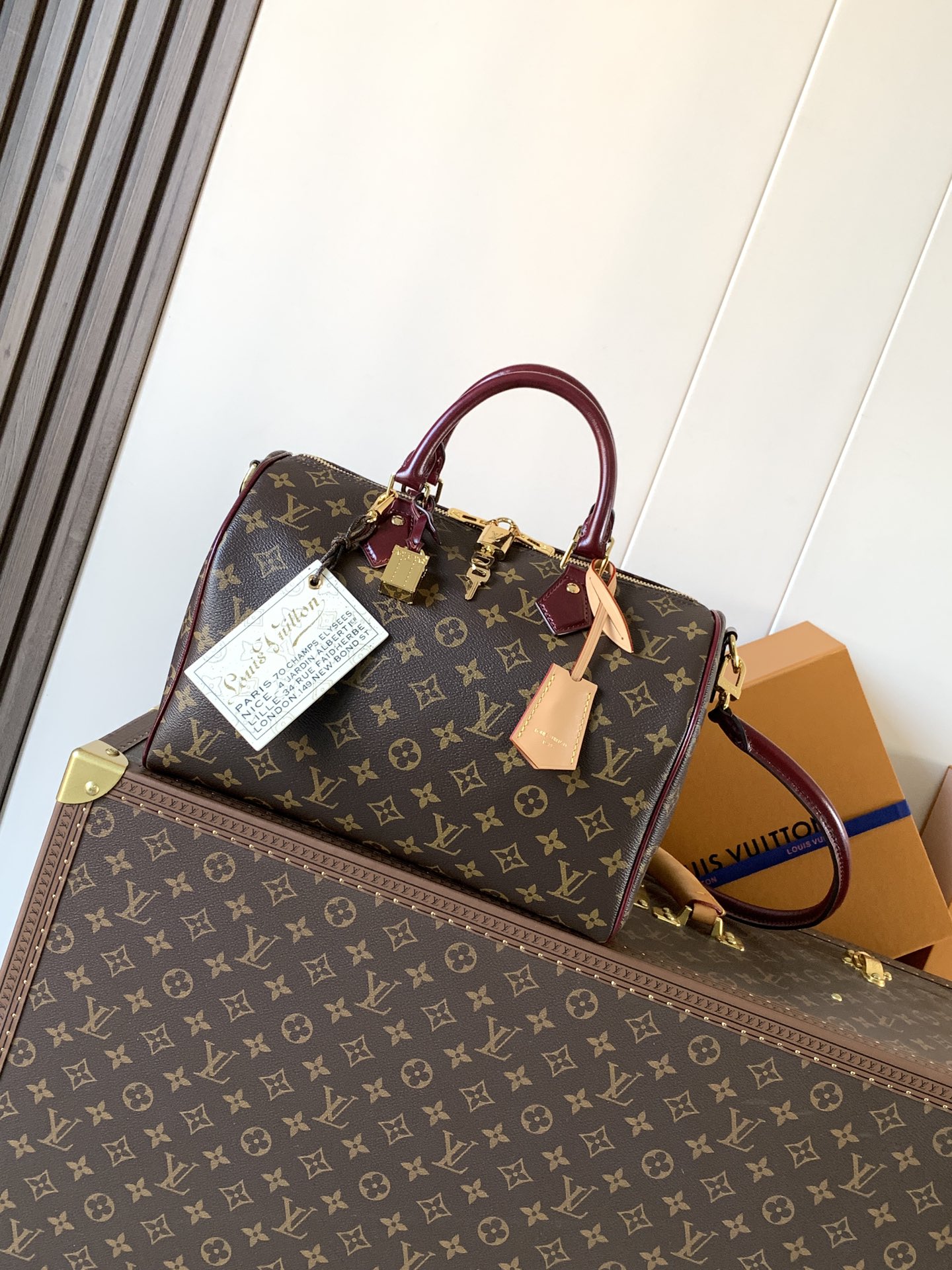 Louis Vuitton 這款Monogram Anniversary系列的Persona版本Speedy