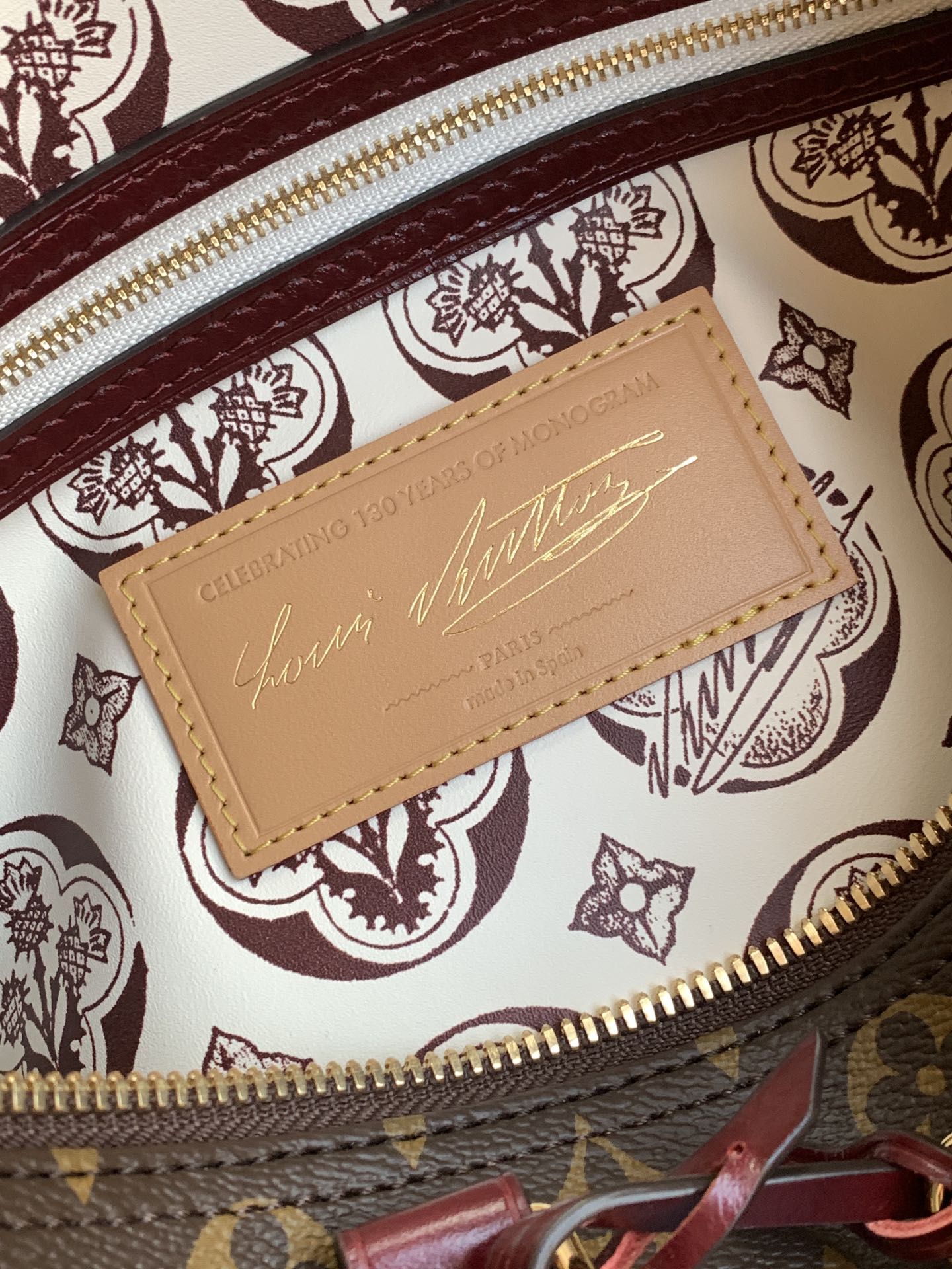 Louis Vuitton 這款Monogram Anniversary系列的Persona版本Speedy