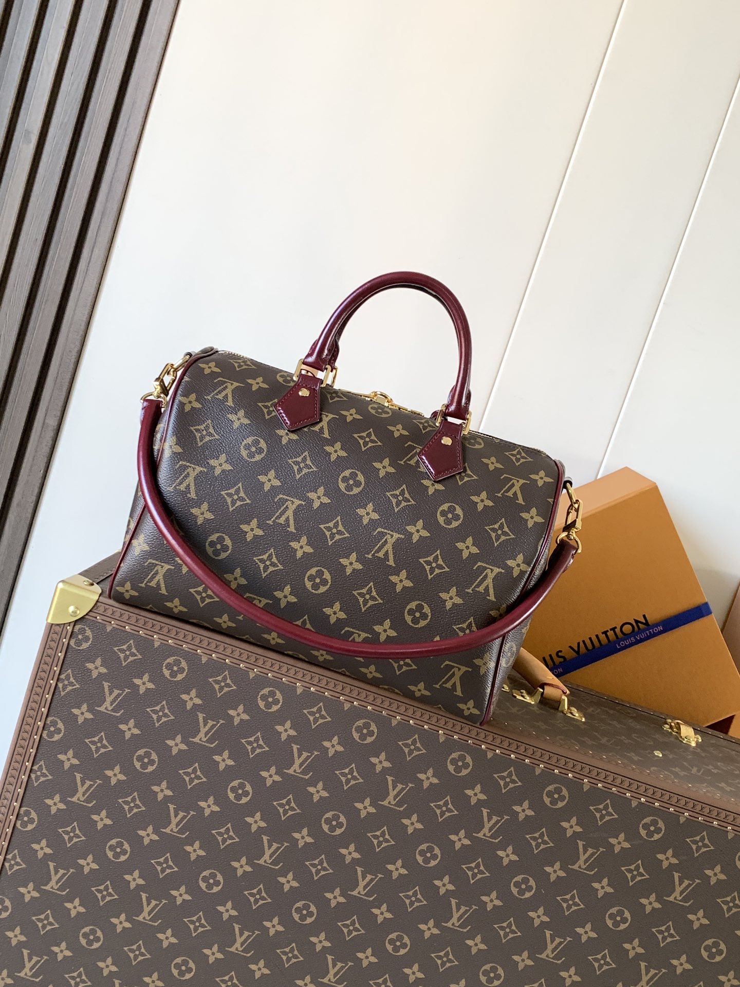 Louis Vuitton 這款Monogram Anniversary系列的Persona版本Speedy