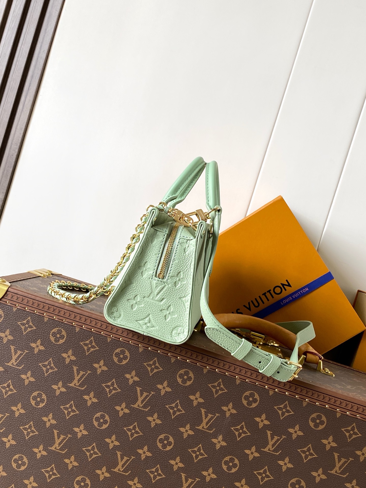 Louis Vuitton OnTheGo Green Tote Bag