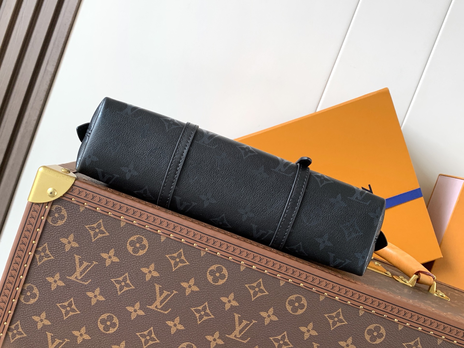 Louis Vuitton Black Monogram Dome Shoulder Bag