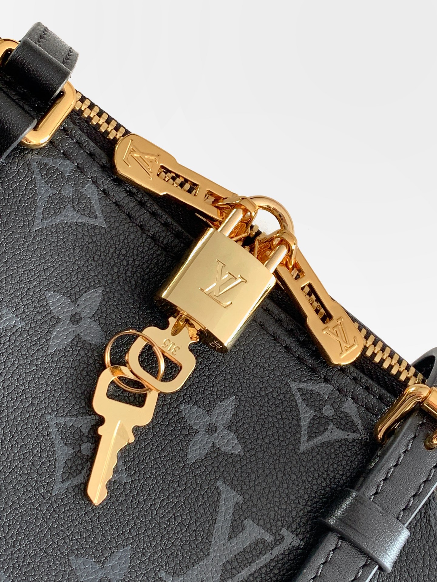 Louis Vuitton Black Monogram Dome Shoulder Bag