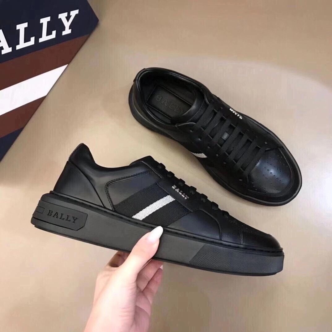 Real 🇫🇷BALLY Sitio web oficial de Bally 2023 nuevo modelo 👊🏻🇮🇹Piel de vaca importada de primera capa + forro de p…
