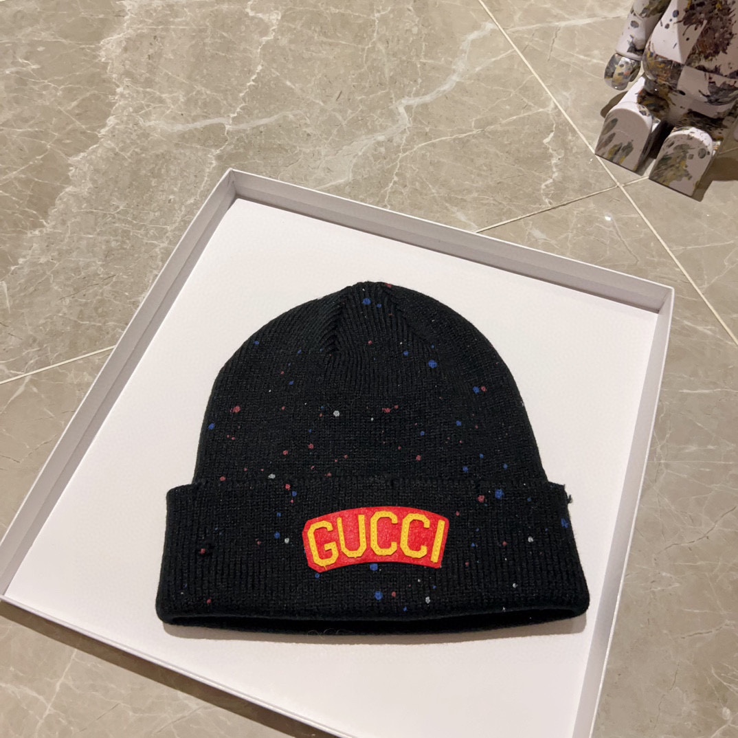 Gucci Hats Knitted Hat New 2023
 Unisex Women Knitting Fall/Winter Collection