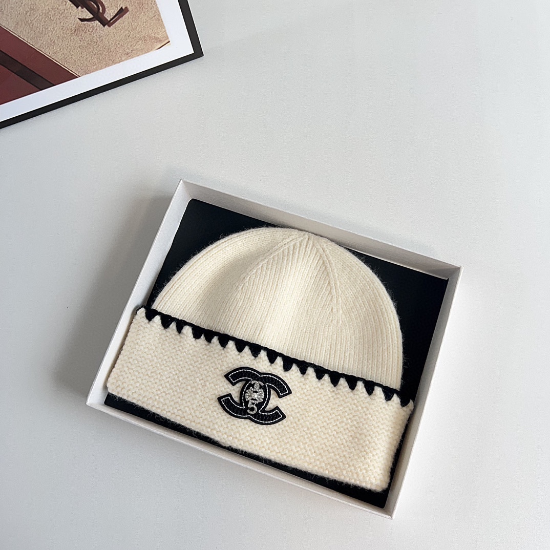 [Chanel Hats]With dust bag [CHANEL CHANEL] 2025 autumn and winter new small fr
