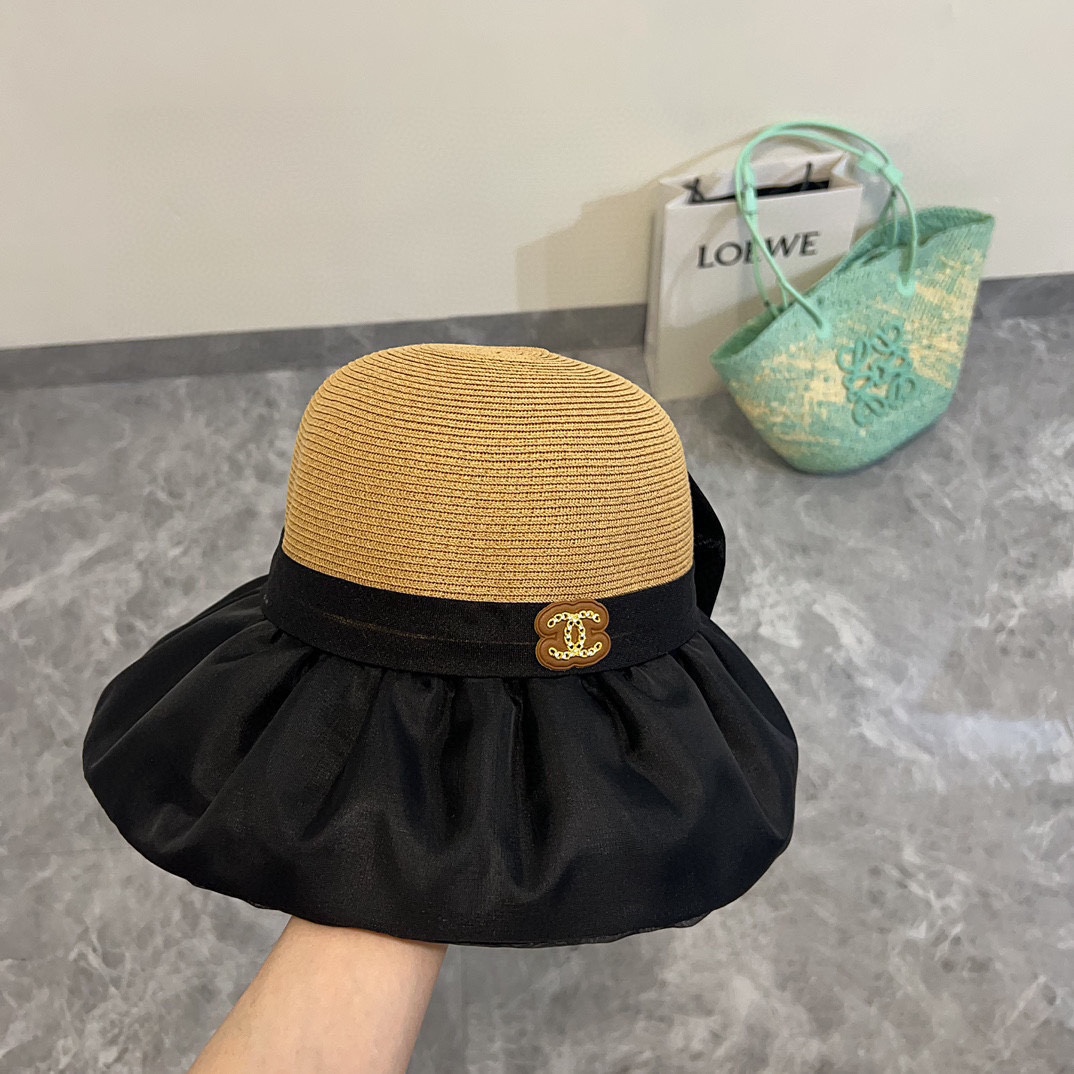 NO:198795,Special dust bag [CHANEL Chanel] Spring and summer large-edge bow sun protection fisherman hat Double layer vinyl sun protection ~ A more textured hat Fisherman hat Baseball hat Knitted hat, hat, chanel, chanel, espadrilles, hats19860909特配防尘袋【CHANEL香奈儿】春夏款大沿蝴蝶结遮阳渔夫帽 双层黑胶遮阳～更有质感的一款帽子渔夫帽棒球帽针织帽,帽子,chanel,chanel,espadrilles,hats,hat