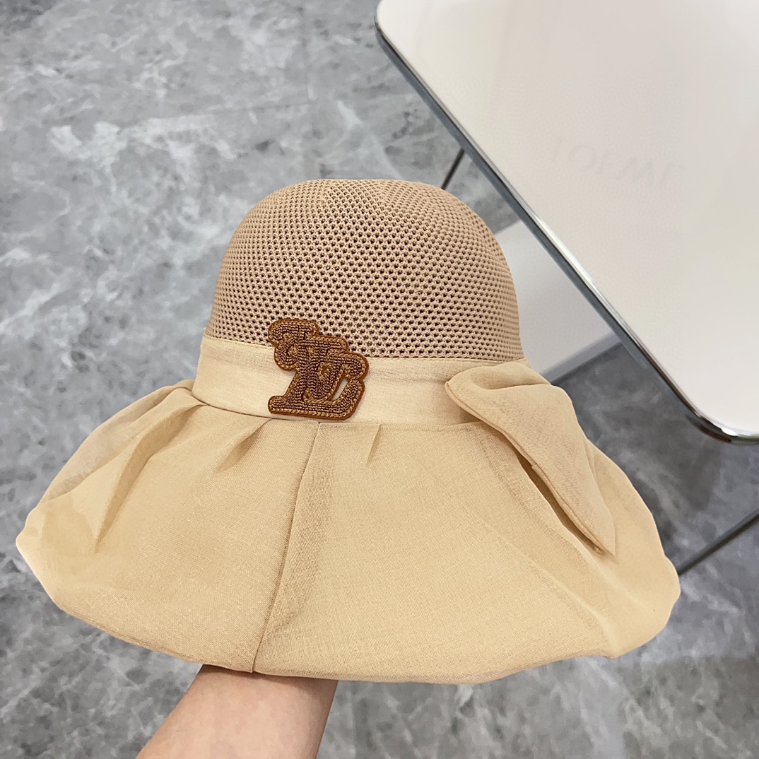 Especial 💛 con bolsa de polvo. 【LV Louis Vuitton】Sombrero de pescador plegable nuevo 2024, muy fácil de combinar, un s…