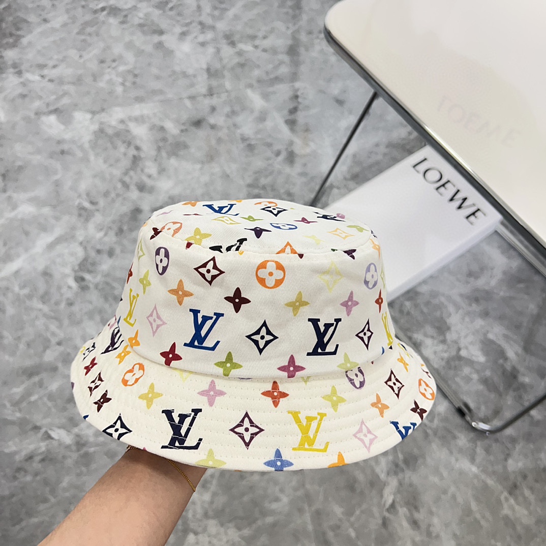 NO:206721,Special offer with dust bag. [LV Louis Vuitton] New old-fashioned colorful classic fisherman hat, a must-have for trend experts for men and women hats, straw hats, fisherman hats, baseball hats, hats, louis vuitton, louis vuitton, espadrilles, hats19860909特价配防尘袋.【LV路易威登】新款老花彩色经典渔夫帽,潮流达人必备男女款帽子草帽渔夫帽棒球帽,帽子,louis vuitton,louis vuitton,espadrilles,hats,hat