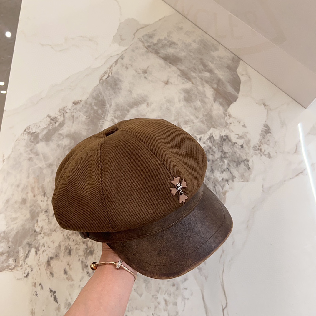 NO:215177,Special dust bag [Croxin] New spliced ​​old octagonal wool military cap, three-dimensional hat design, versatile brand ~ Hat fisherman hat baseball hat knit hat, hat, chrome hearts, espadrilles, hats19860909特配防尘袋【克罗心】新款拼接做旧款八角羊毛军帽,立体帽形设计,百搭大牌～帽子渔夫帽棒球帽针织帽,帽子,chrome hearts,espadrilles,hats,hat