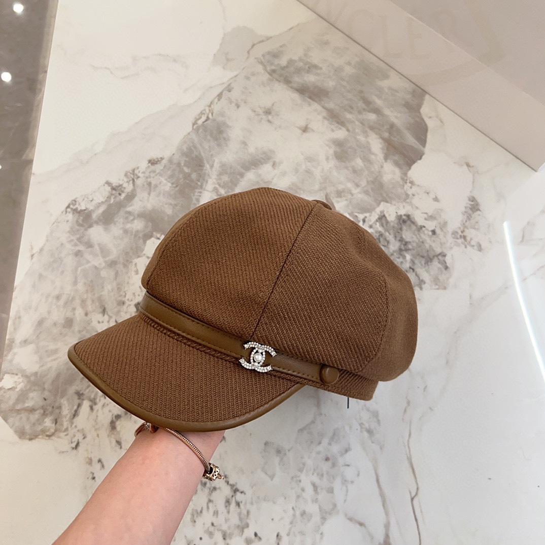 NO:215180,Special dust bag [CHANEL Chanel] new small fragrance style design octagonal wool military cap, three-dimensional hat design, versatile brand ~ hat fisherman hat baseball hat knit hat, hat, chanel, chanel, espadrilles, hats19860909特配防尘袋【CHANEL香奈儿】新款小香风设计感八角羊毛军帽,立体帽形设计,百搭大牌～帽子渔夫帽棒球帽针织帽,帽子,chanel,chanel,espadrilles,hats,hat