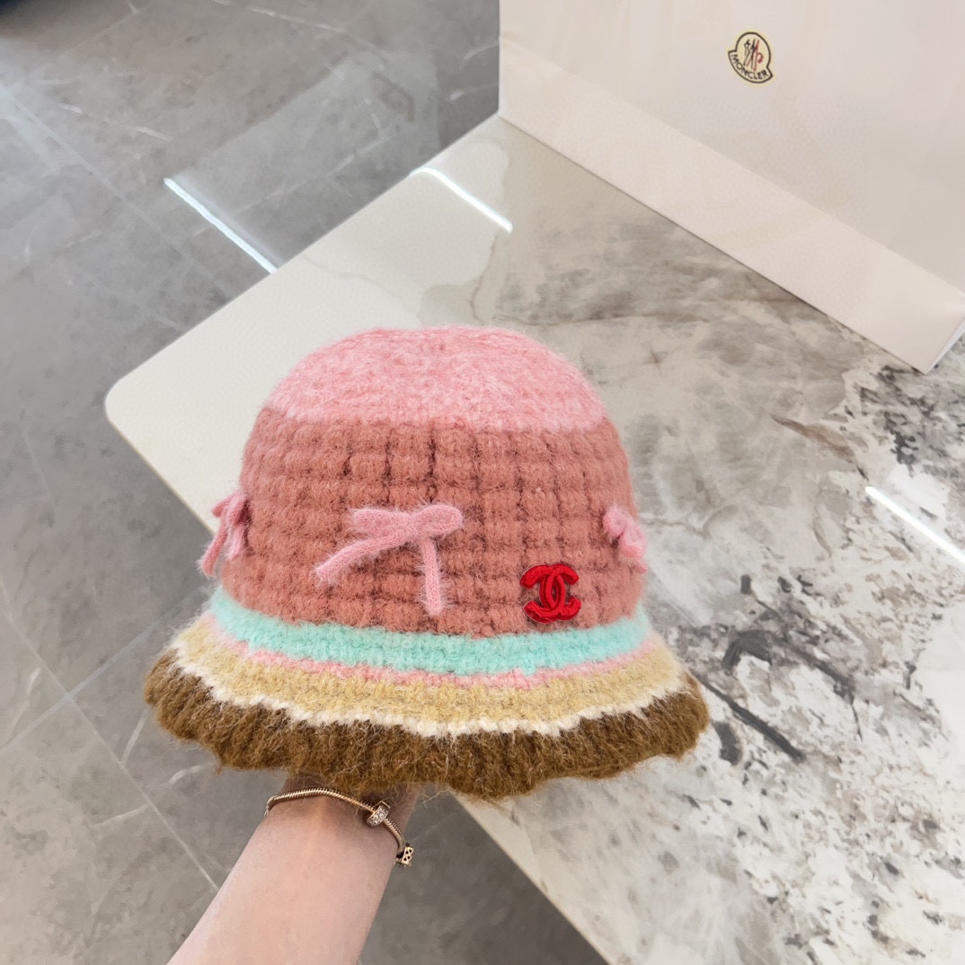 NO:215193,Special dust bag [CHANEL Chanel] New autumn and winter dopamine butterfly knitted fisherman hat Candy color~ playful and versatile~ Recommended wear hat Fisherman hat Baseball hat Knitted hat, hat, chanel, chanel, espadrilles, hats19860909特配防尘袋【CHANEL香奈儿】秋冬新款多巴胺蝴蝶款针织渔夫帽 糖果色～俏皮百搭～穿搭推荐帽子渔夫帽棒球帽针织帽,帽子,chanel,chanel,espadrilles,hats,hat