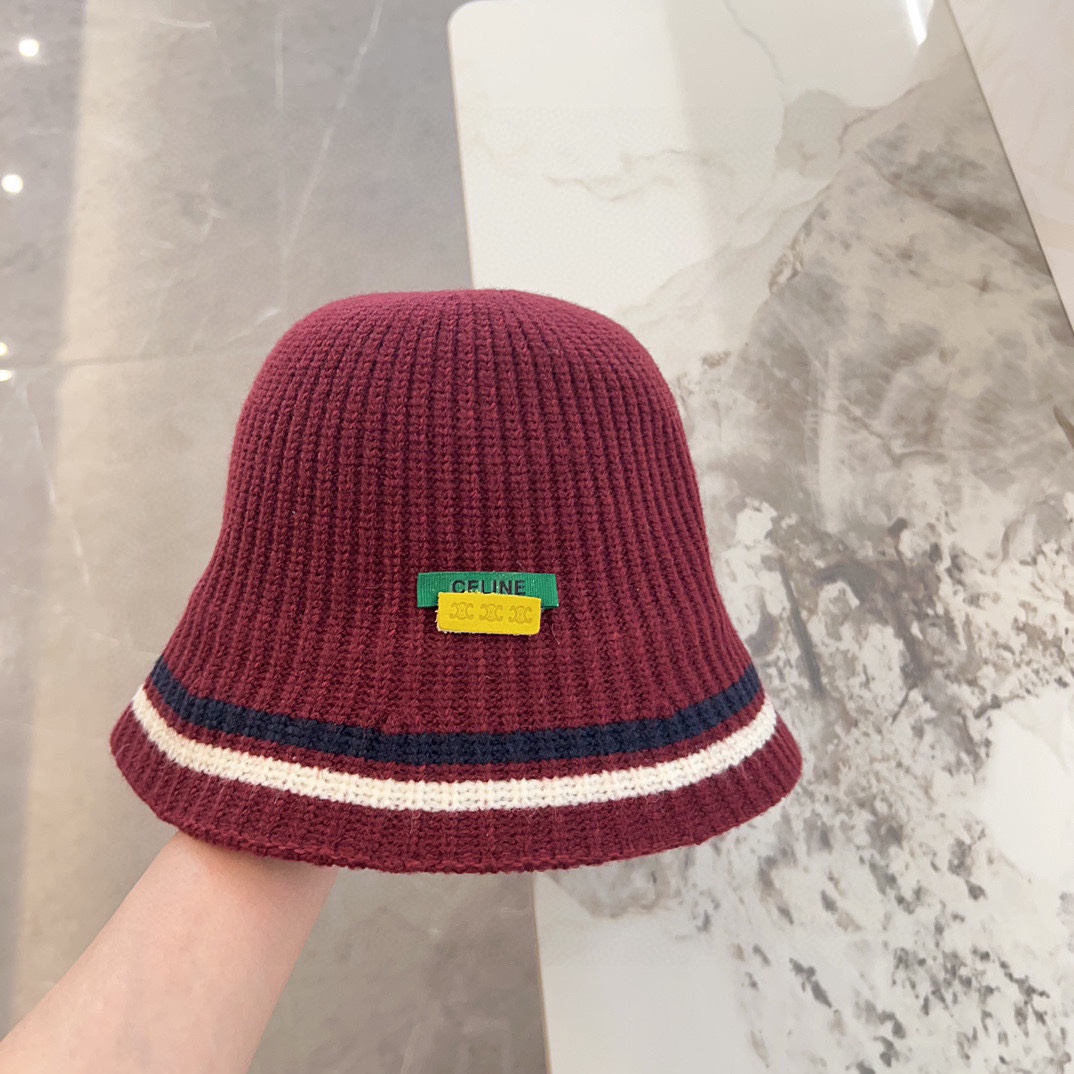 NO:215822,Special dust bag [CELINE] Autumn and winter color-blocking simple striped fisherman hat casual men and women ~ versatile single hat fisherman hat baseball hat knit hat, hat, celine, celine, espadrilles, hats19860909特配防尘袋【CELINE赛琳】秋冬拼色简约条纹款渔夫帽 休闲男女款～百搭单品帽子渔夫帽棒球帽针织帽,帽子,celine,celine,espadrilles,hats,hat