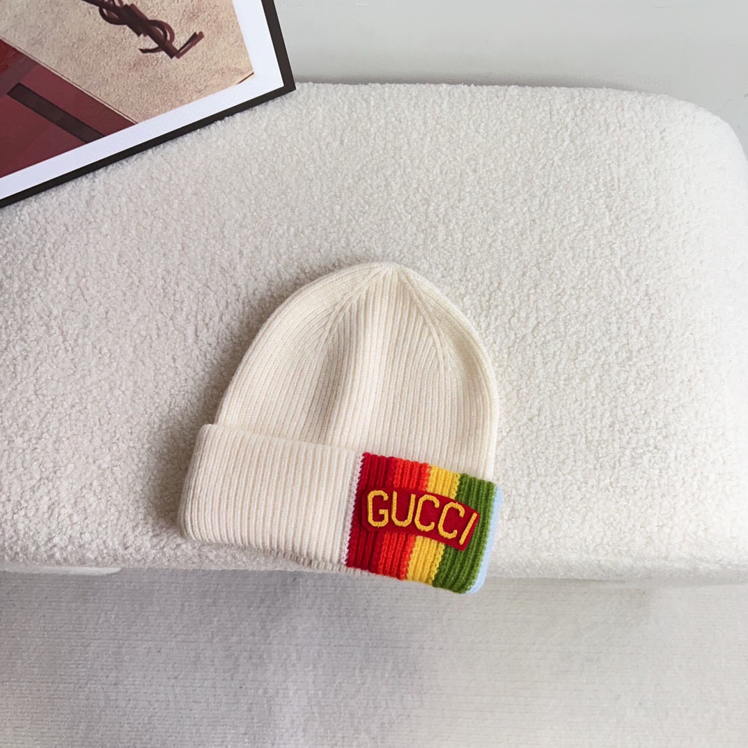 NO:216410,Special offer with dust bag [GUCCI Gucci] new rainbow warm knitted wool hat, big brand series, light luxury hat full of fisherman hat baseball hat knitted hat, hat, gucci, gucci, espadrilles, hats19860909特价配防尘袋【GUCCI古驰】新款彩虹保暖针织毛线帽,大牌系列,轻奢感满满帽子渔夫帽棒球帽针织帽,帽子,gucci,gucci,espadrilles,hats,hat