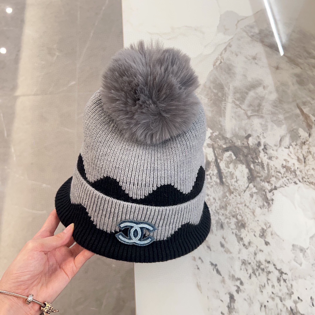 NO:217730,Special dust bag [CHANEL Chanel] New autumn and winter style with velvet wavy pattern knitted hat, wool hat, high return rate, versatile Korean hat, fisherman hat, baseball hat, knit hat, hat, chanel, chanel, espadrilles, hats19860909特配防尘袋【CHANEL香奈儿】秋冬新款加绒波浪纹路针织帽毛线帽,回头率高,百搭韩版帽子渔夫帽棒球帽针织帽,帽子,chanel,chanel,espadrilles,hats,hat