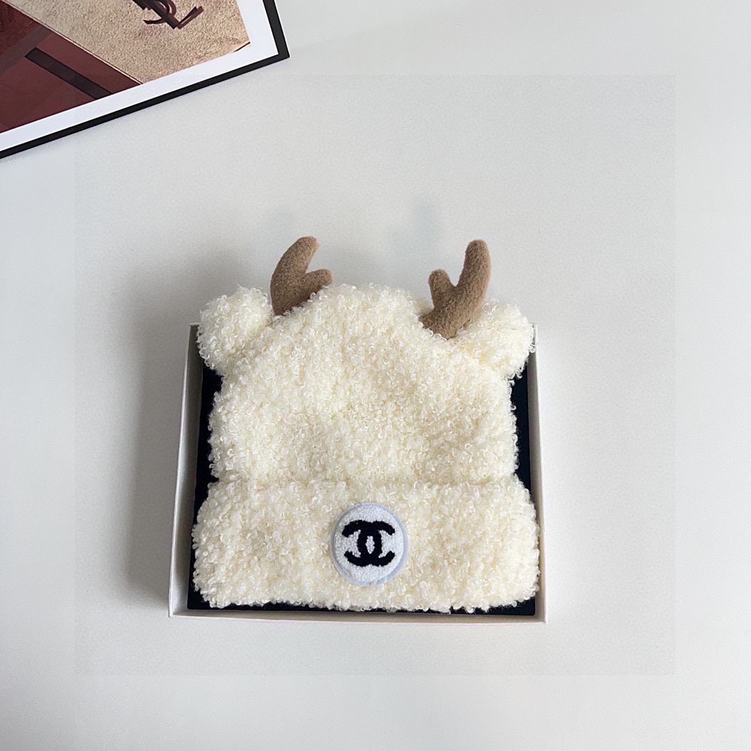 NO:217745,Special offer with dust bag [CHANEL Chanel] new autumn and winter deer plush wool hat, full of light luxury ~ playful hat Fisherman hat Baseball hat Knitted hat, hat, chanel, chanel, espadrilles, hats19860909特价配防尘袋【CHANEL香奈儿】秋冬新款小鹿毛绒毛线帽,轻奢感满满～俏皮款帽子渔夫帽棒球帽针织帽,帽子,chanel,chanel,espadrilles,hats,hat